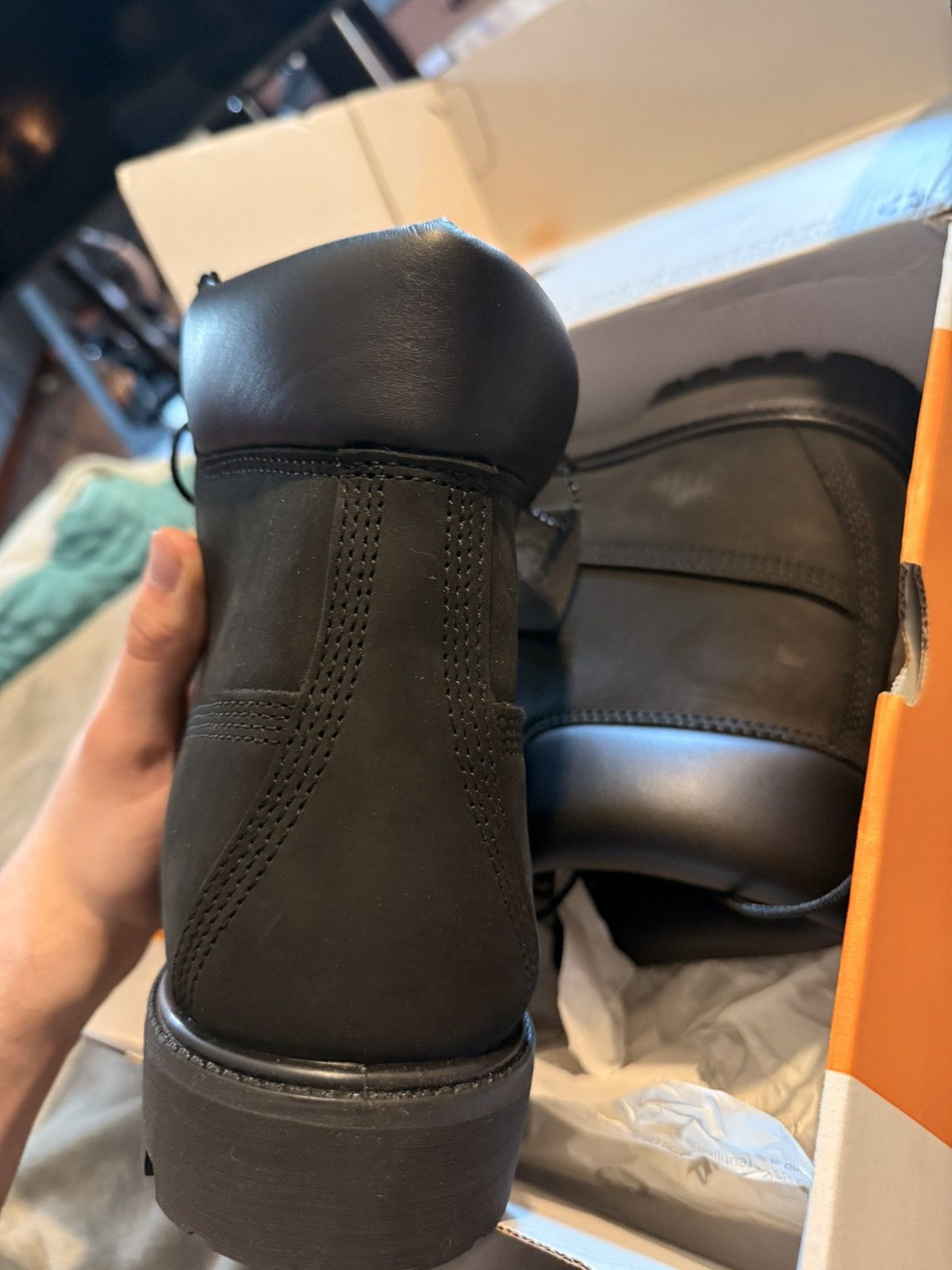 Timberland Timberland 6 inch premium 44 size black winter Size US 11 / EU 44 - 4 Thumbnail