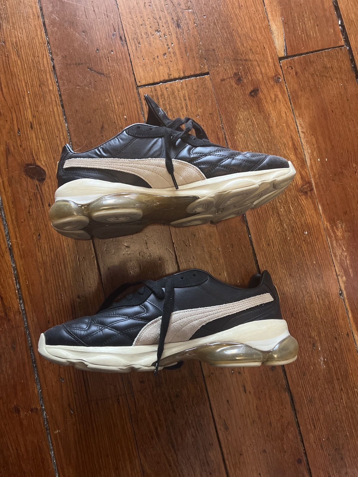 image of Puma x Rhude Cell King Shoes in Black, Men's (Size 12)