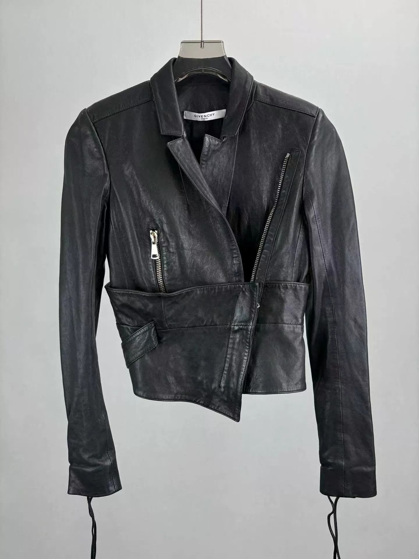Givenchy Givenchy Lambskin Biker Jacket Size XS / US 0-2 / IT 36-38 - 1 Thumbnail