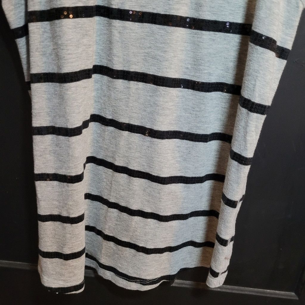 Pink PINK VS, black/gray stripes, tank top, guc, Size M Size M / US 6-8 / IT 42-44 - 3 Thumbnail