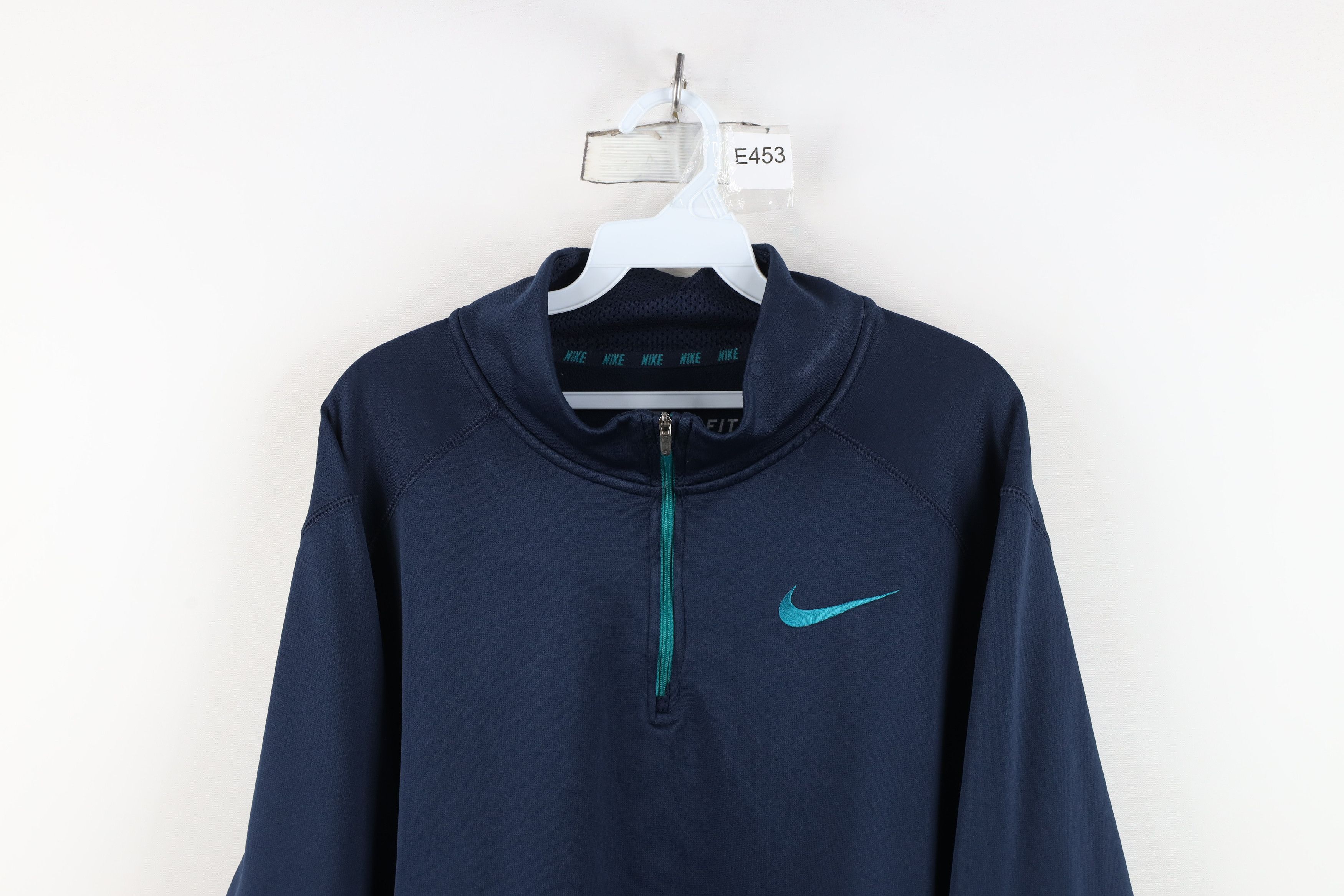 Nike Nike Therma Fit Fleece Lined Half Zip Pullover Sweatshirt Size US XL / EU 56 / 4 - 2 Thumbnail