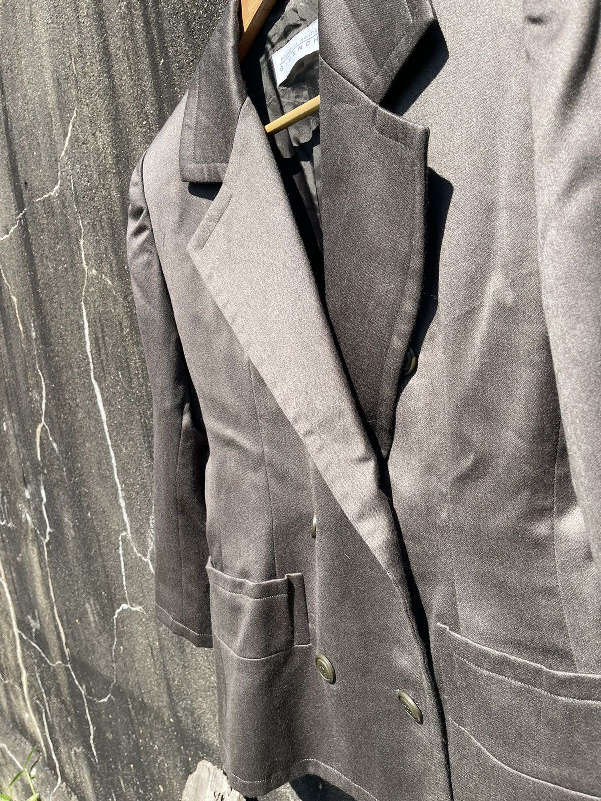 Givenchy Vintage Givenchy Nouvelle Boutique Double-Breasted Blazer Size M / US 6-8 / IT 42-44 - 3 Thumbnail