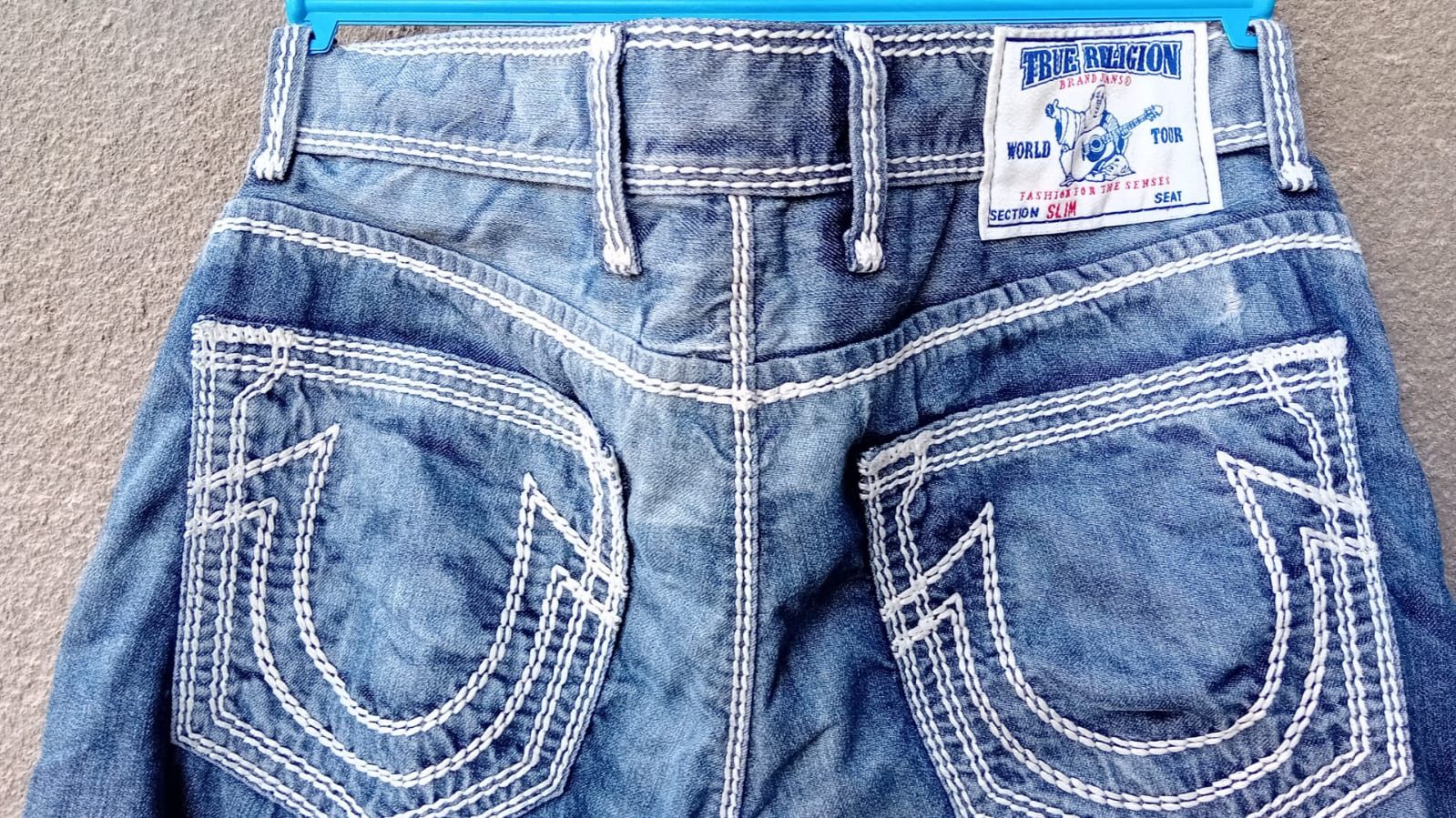 True Religion True Religion Jeans Section Slim Denim sz 34 Size US 34 / EU 50 - 7 Thumbnail