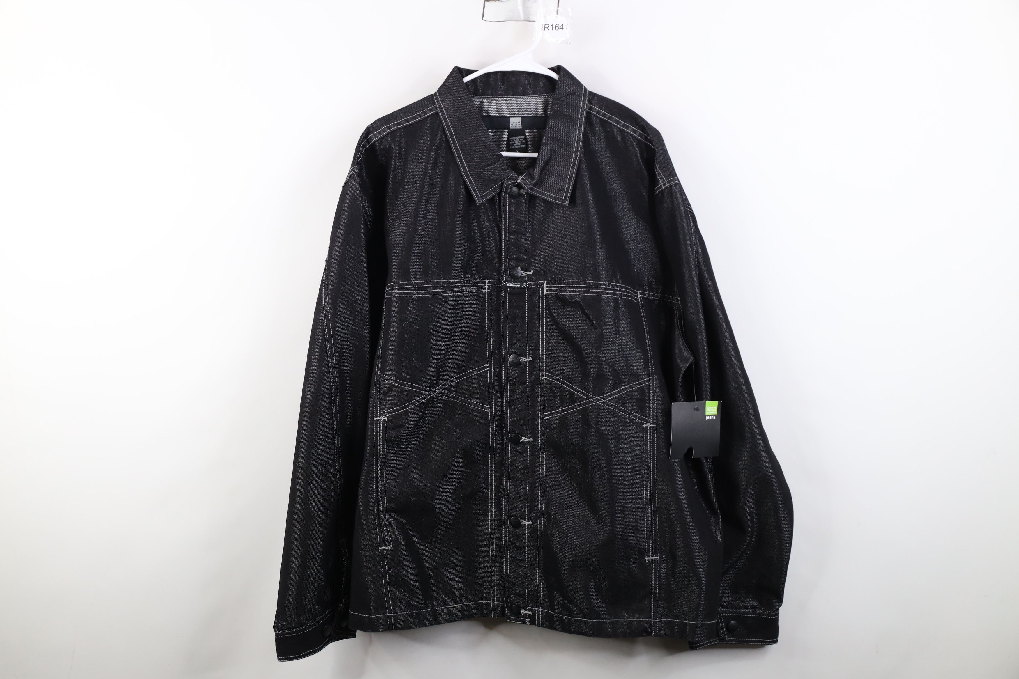Marithe + Francois Girbaud Deadstock Vintage 90s Marithe Francois Girbaud Denim Jacket Size US XL / EU 56 / 4 - 1 Thumbnail