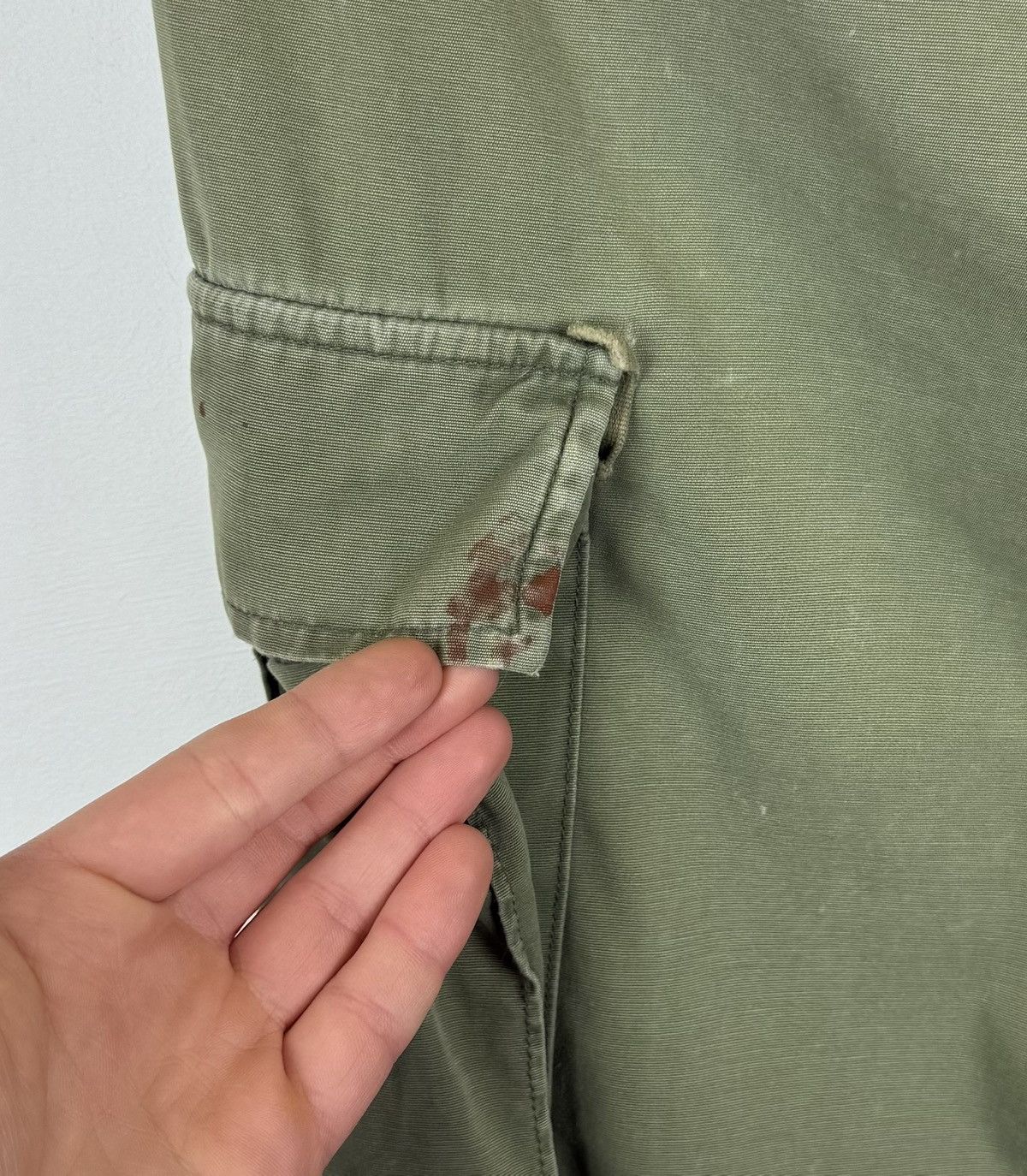Denim & Supply Ralph Lauren Denim & Supply Ralph Lauren Cargo Pants Khaki Green US Army Size US 33 - 12 Thumbnail
