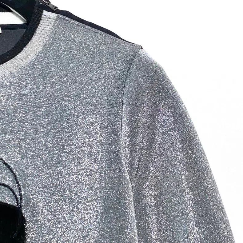 Fendi Fendi Gray Karl Lagerfeld logo embroidery fine glitter, ro Size XXS / US 00 / IT 34 - 3 Thumbnail
