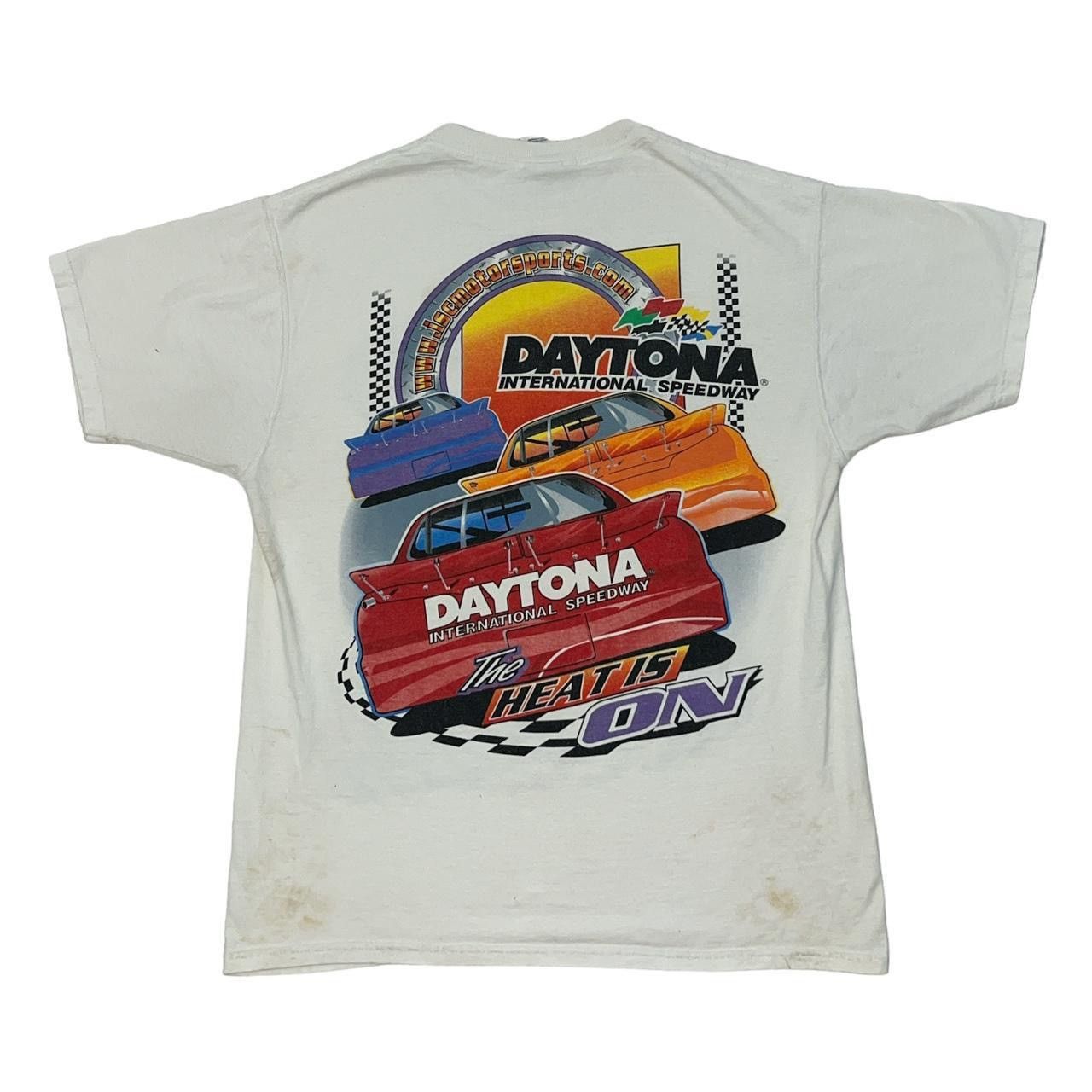 Fruit Of The Loom × NASCAR × Vintage Vintage 90’s Nascar Daytona International Speedway T-shirt Size US L / EU 52-54 / 3 - 2 Thumbnail