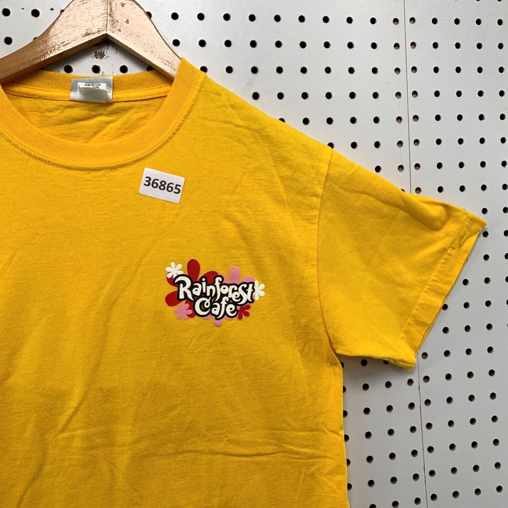 Vintage VINTAGE Rainforest Cafe Shirt Mens M Yellow Gecko Frog Floral 90s Graphic Size US M / EU 48-50 / 2 - 7 Thumbnail