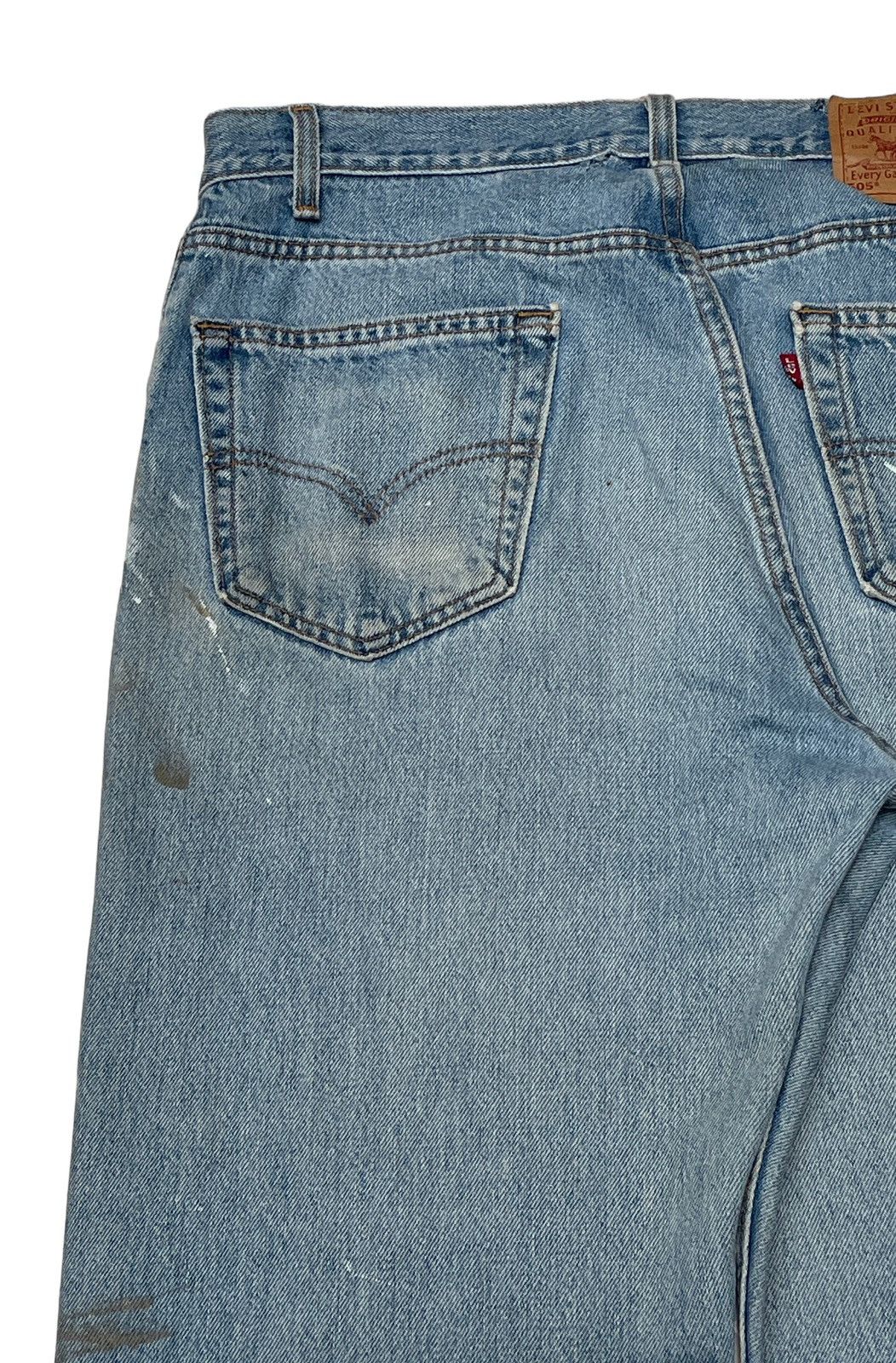 Levi's × Vintage Vintage Levi’s 505 Made In Usa Jeans 1990s Size US 36 / EU 52 - 8 Thumbnail