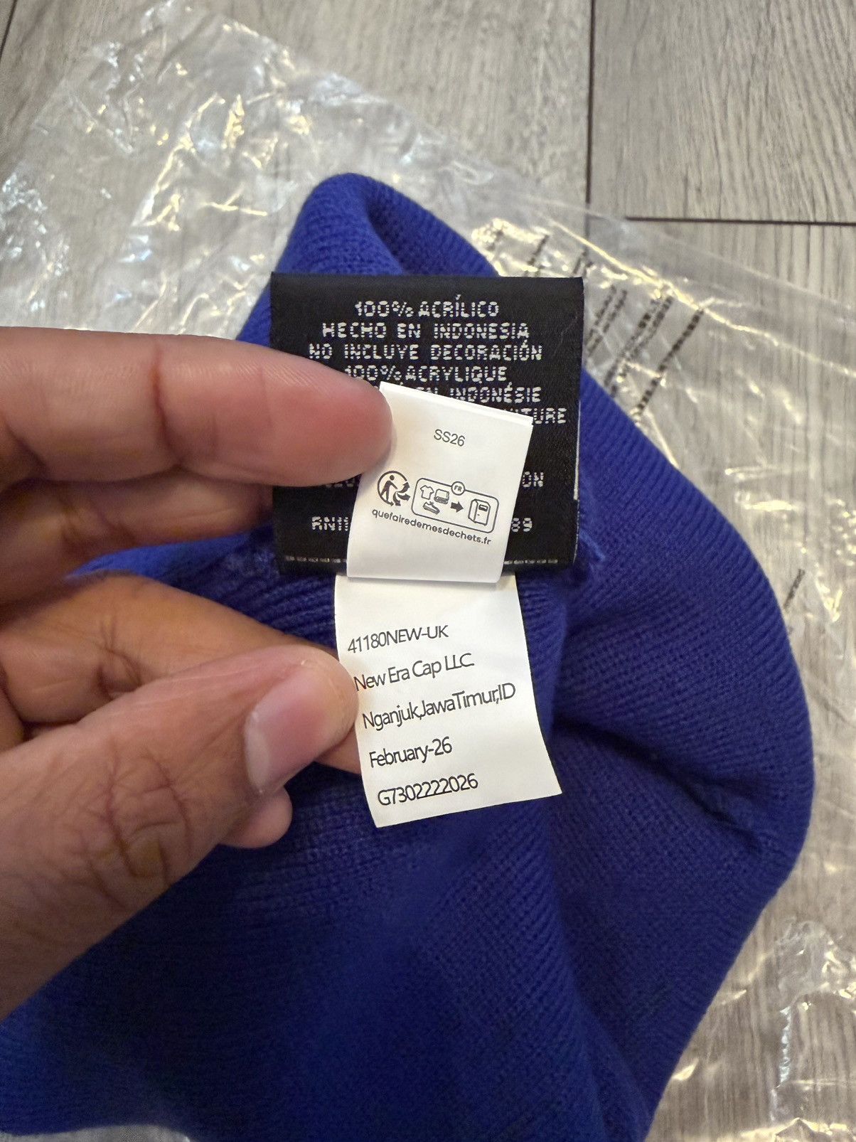 Supreme Supreme SS26 Ghostface Beanie Blue Size ONE SIZE - 11 Thumbnail