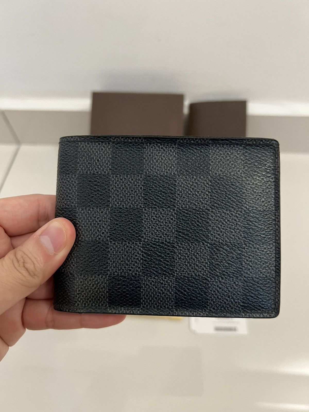 Louis Vuitton LV Louis Vuitton Multiple Wallet Damier Ebene (N60895) Size ONE SIZE - 2 Thumbnail