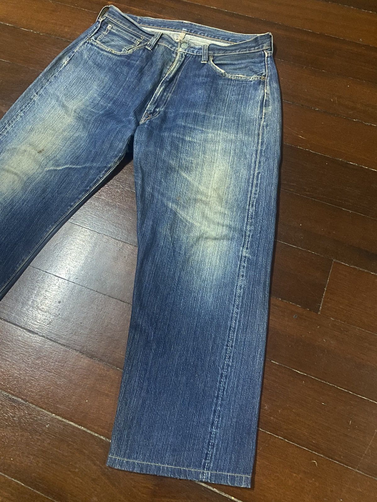 Warehouse & Co. Vintage 40s world war II inspired JOE McCOY 901 Z Selvedge Size US 36 / EU 52 - 4 Thumbnail