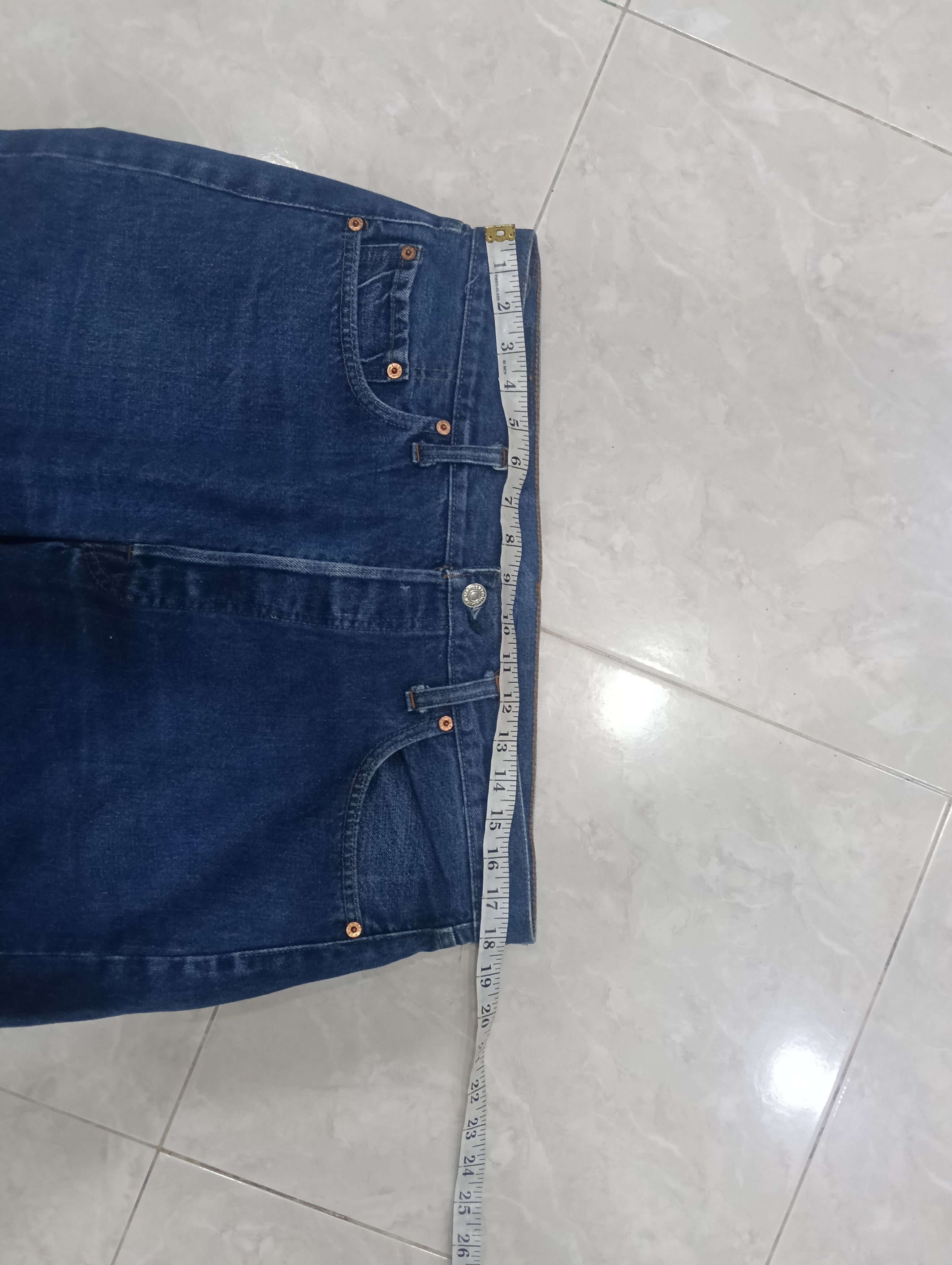 Levi's Vintage Clothing 80s Levis 501 Selvedge Size US 36 / EU 52 - 7 Thumbnail