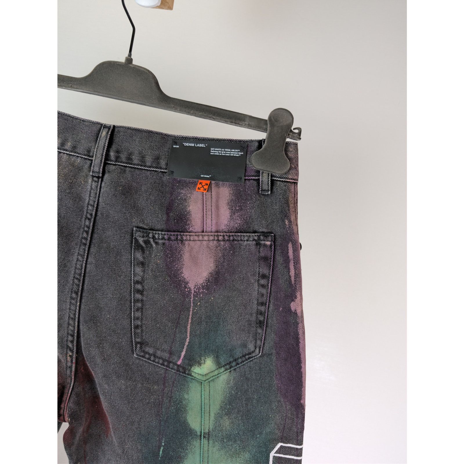Off-White o1rshd1 Flared Jean in Multicolor Size US 32 / EU 48 - 15 Thumbnail