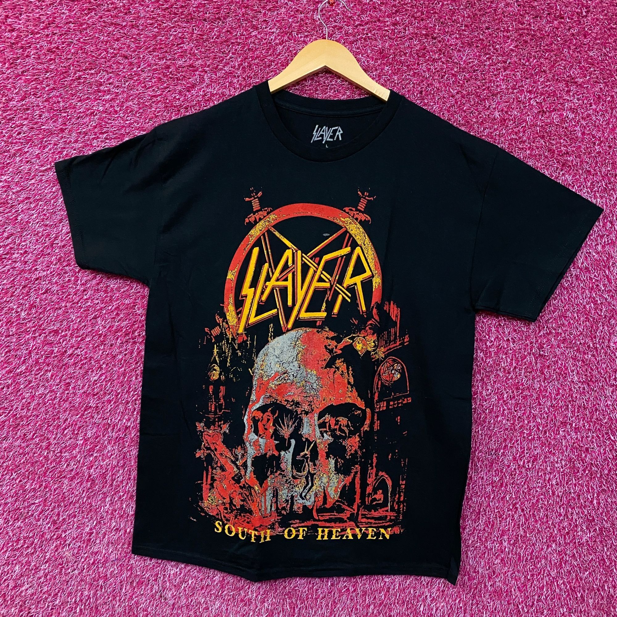 Slayer Slayer South of Heaven Metal Band T-Shirt Large Size US L / EU 52-54 / 3 - 3 Thumbnail