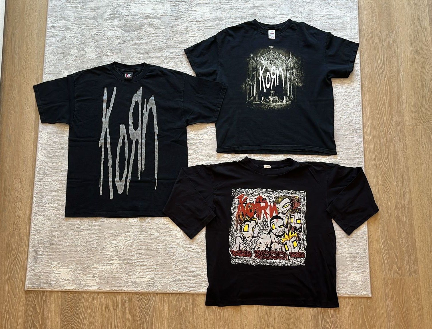 90's KORN LIFE IS PEACHY ツアー バンド Tシャツ Korn - Life Is Peachy T-Shirt - Nuclear Waste