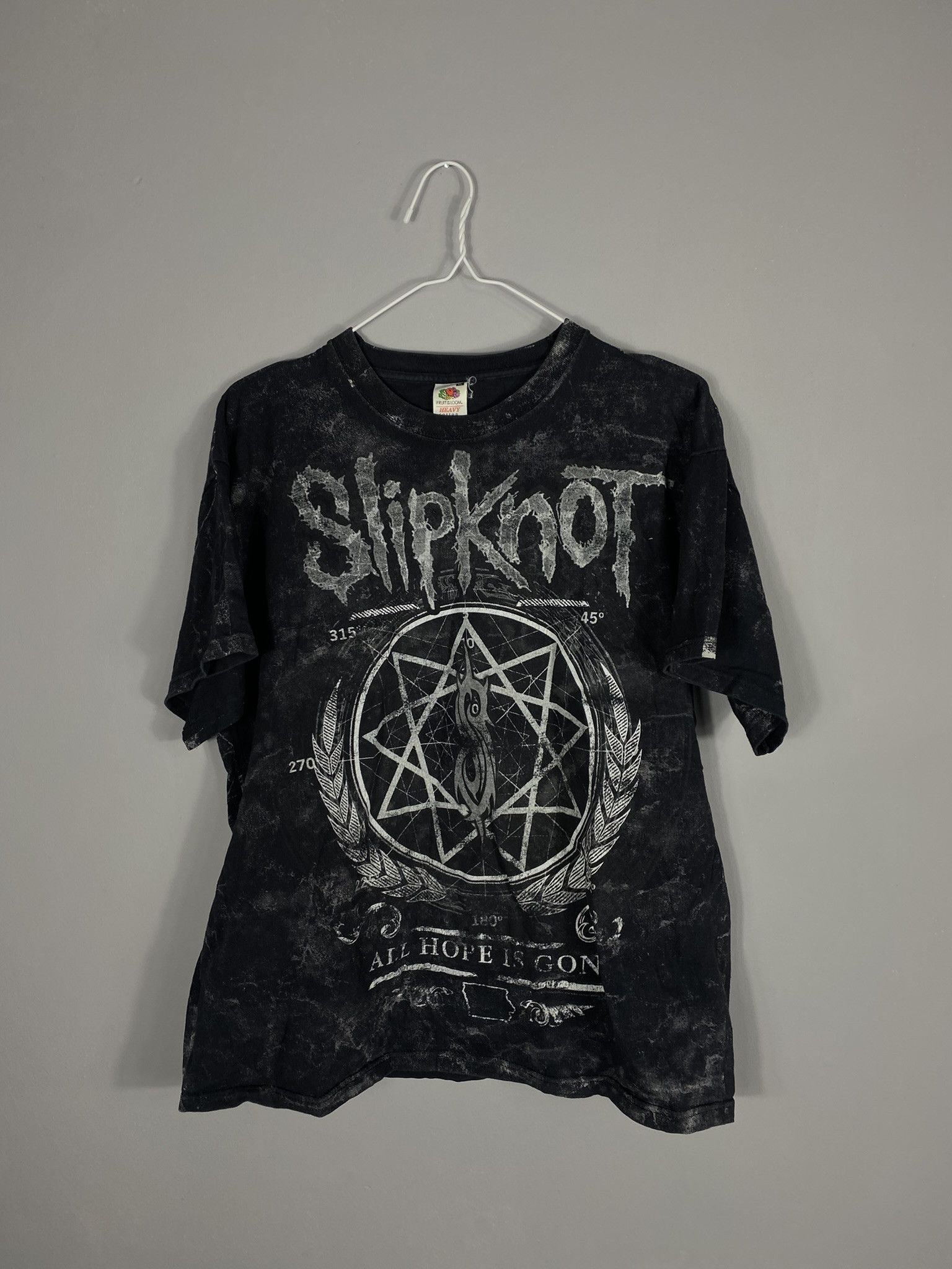 Slipknot Slipknot All Hope Is Gone Bintage T-Shirt 2010 Rock Tee Size US XL / EU 56 / 4 - 1 Thumbnail