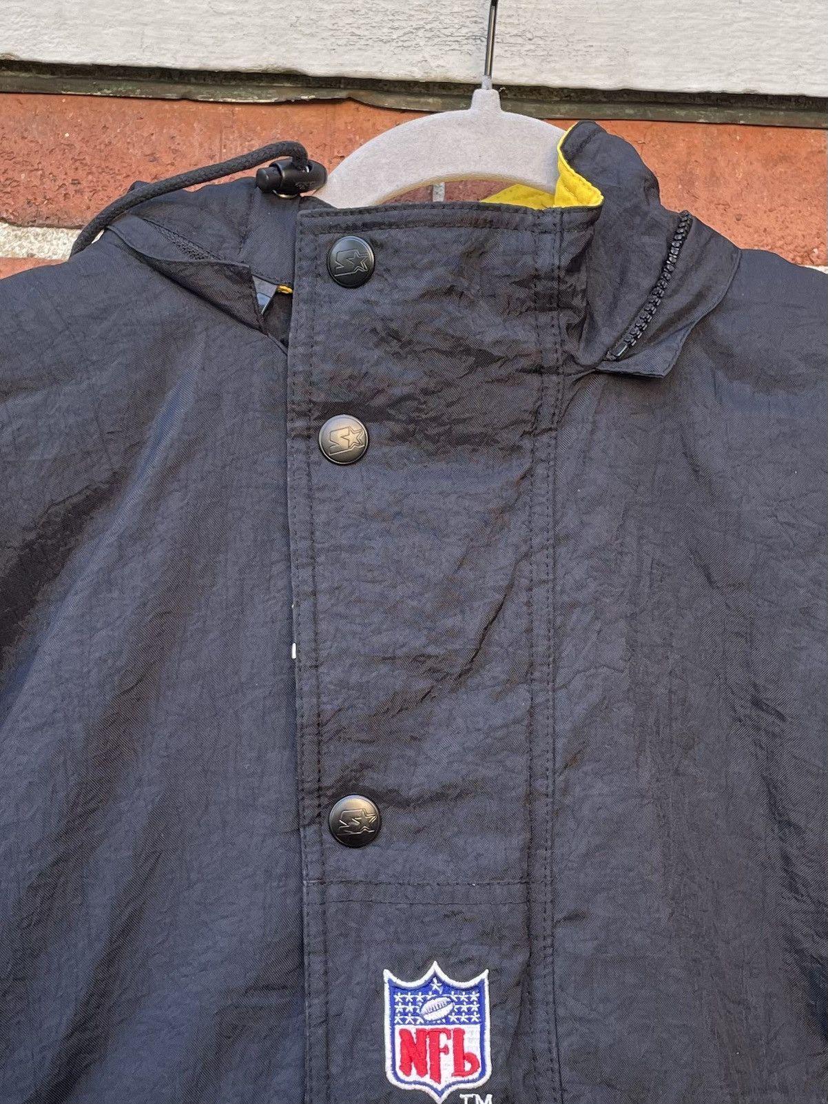 Starter Vintage 90s Starter Pro Line Steelers half zip Kangaroo Size US S / EU 44-46 / 1 - 6 Thumbnail