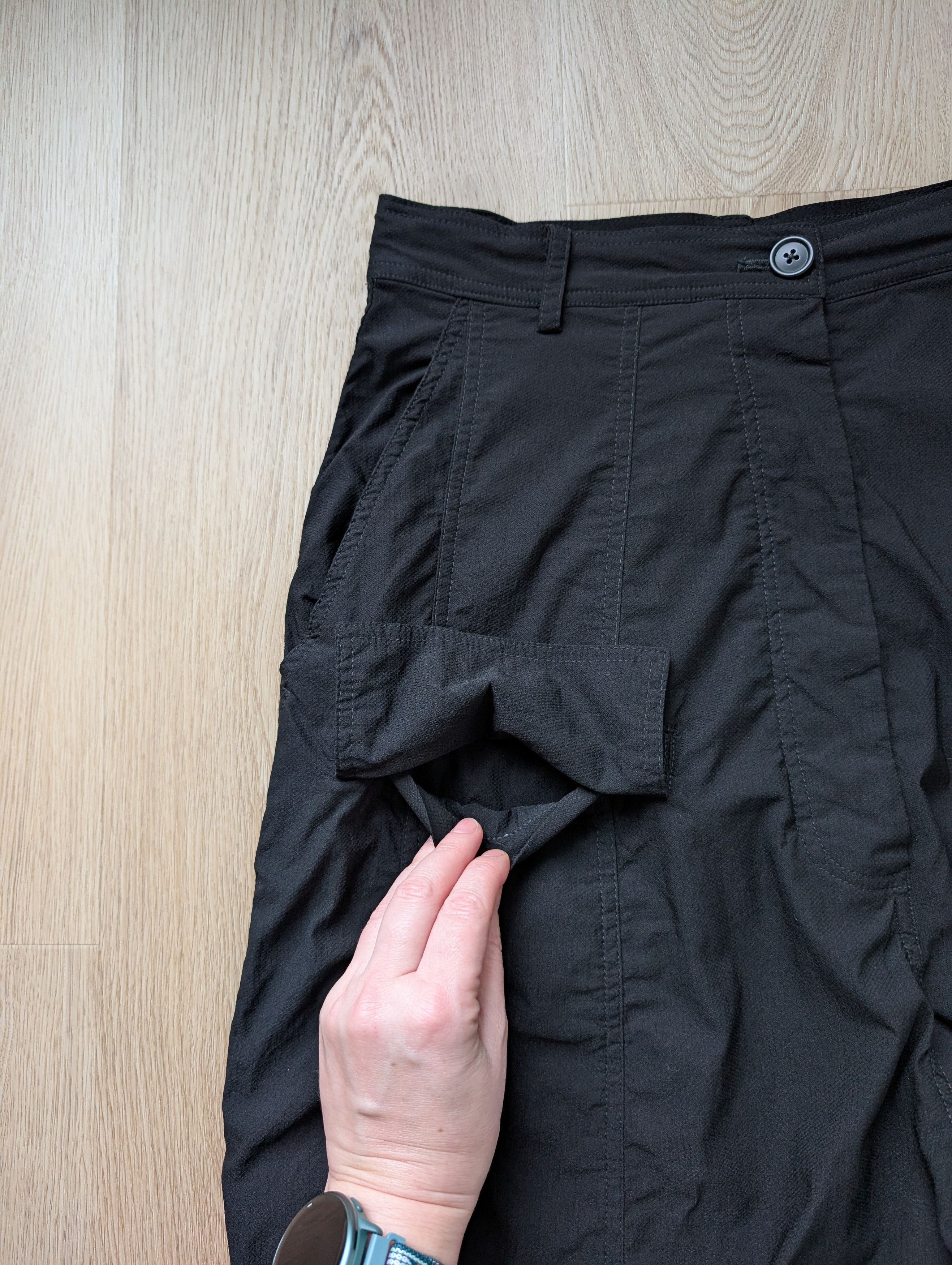 Rundholz Rundholz Black Label Cargo Pockets Wide Leg Harem Pants Size 30" / US 8 / IT 44 - 2 Thumbnail