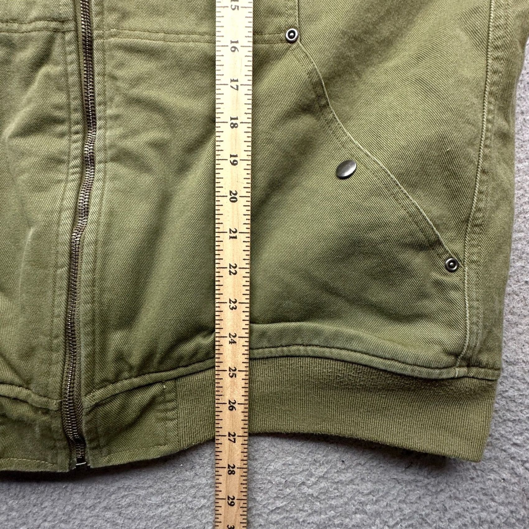 Vintage Duluth 40 Grit Insulated Bomber Jacket Mens XL Green Quilted Lined Twill Jacket Size US XL / EU 56 / 4 - 5 Thumbnail