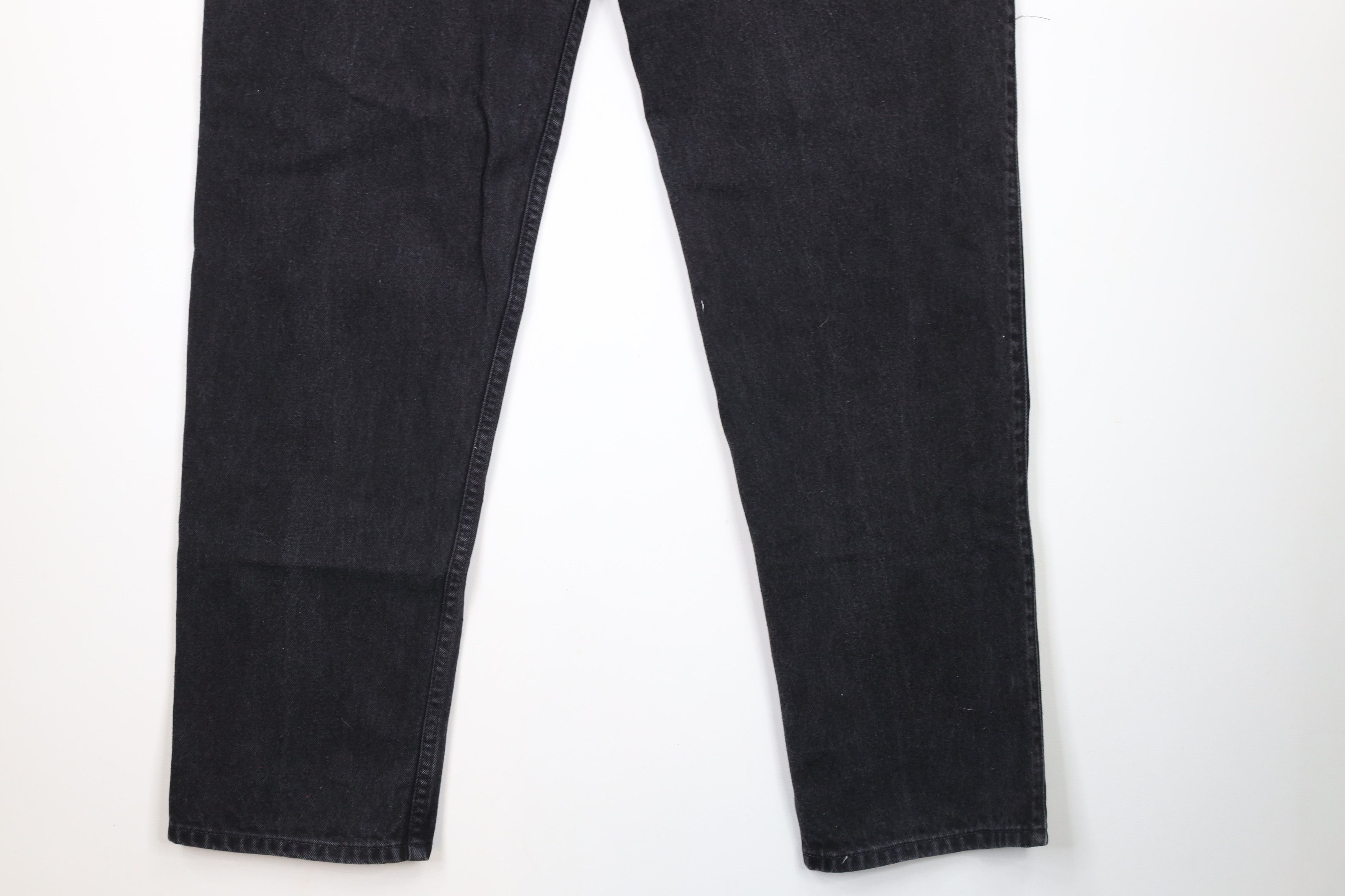 Levi's × Vintage Vintage 90s Levis 545 Loose Fit Denim Jeans Black Cotton Size US 38 / EU 54 - 12 Thumbnail
