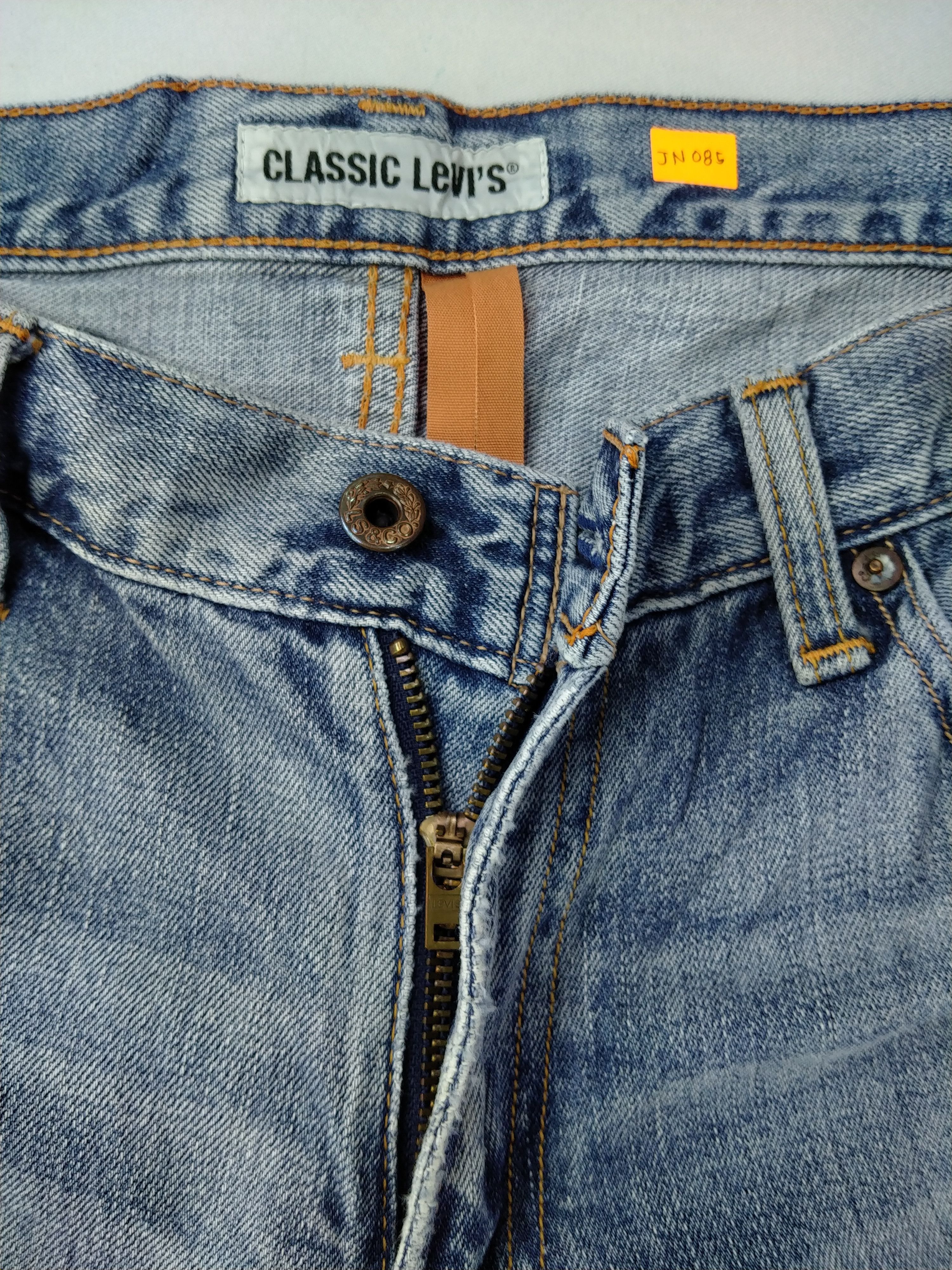 Levi's Classic Levi's 503 Distressed Ripped Denim 34 x 29.5 -JN085 Size US 34 / EU 50 - 7 Thumbnail