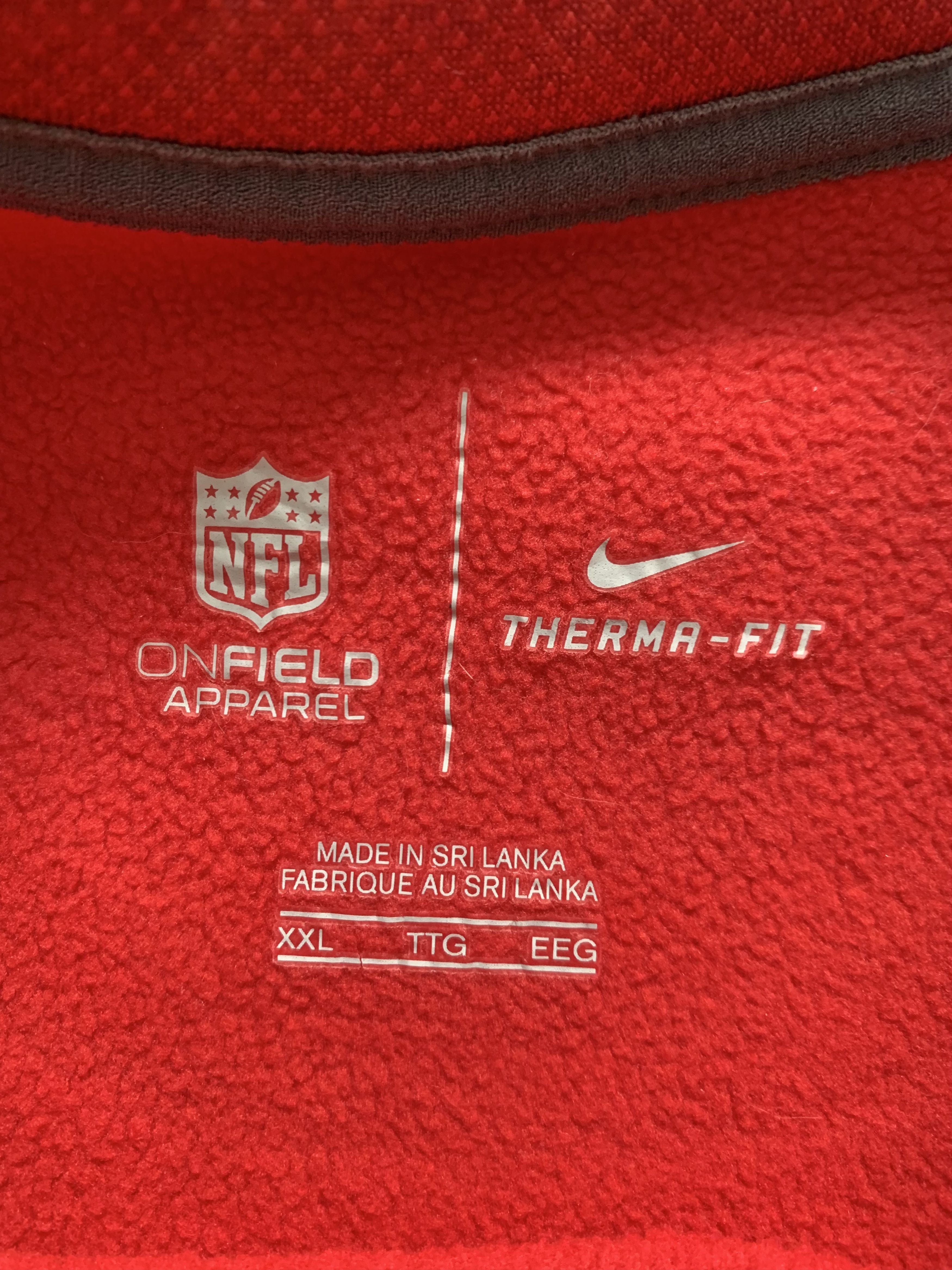 Nike Nike NFL Tampa Bay Buccaneers Long Sleeve Shirt Size US XXL / EU 58 / 5 - 6 Thumbnail