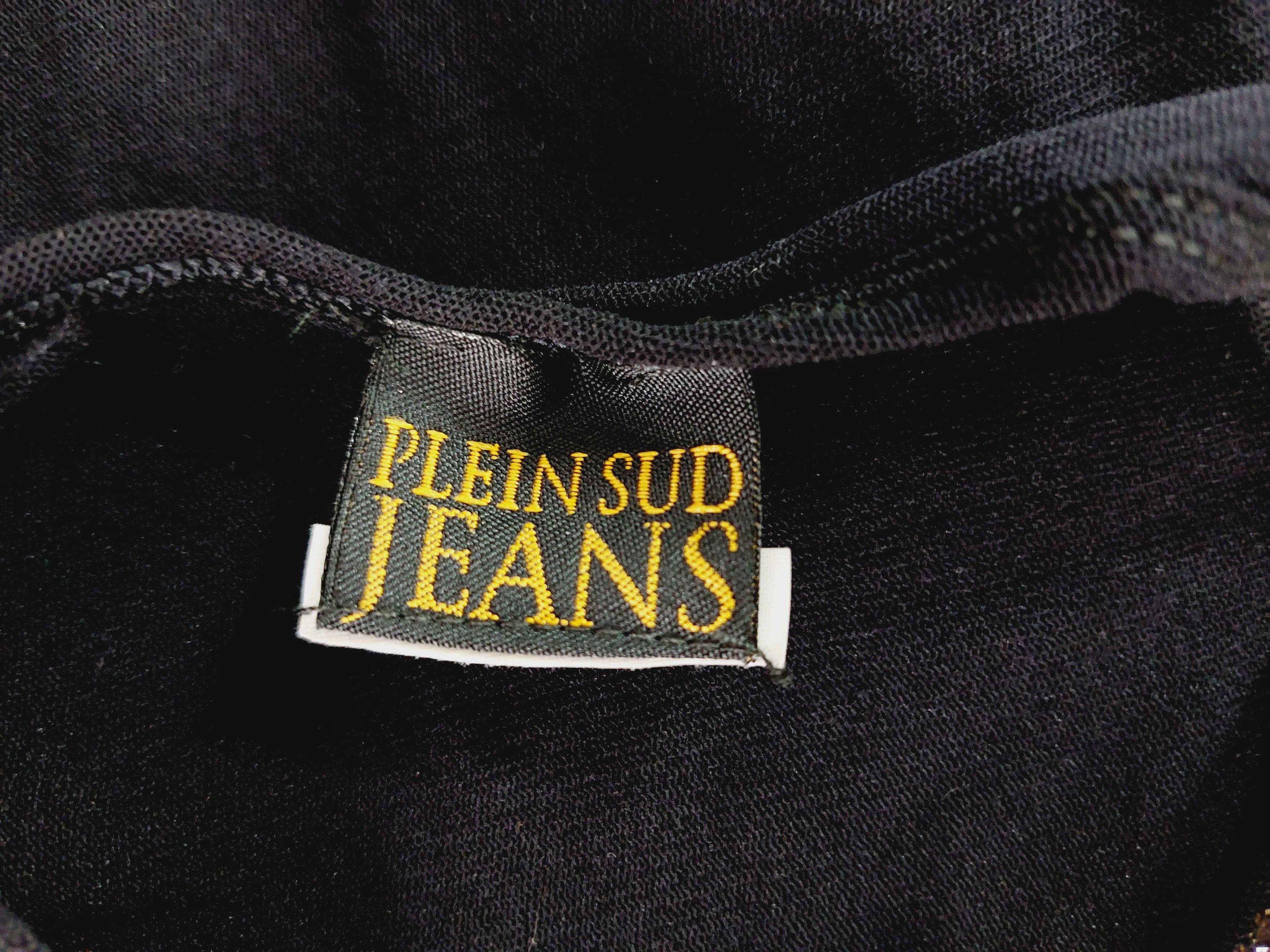 plein sud Plein Sud Gold Black Mesh Graffiti Transparent Tank Top Size S / US 4 / IT 40 - 7 Thumbnail