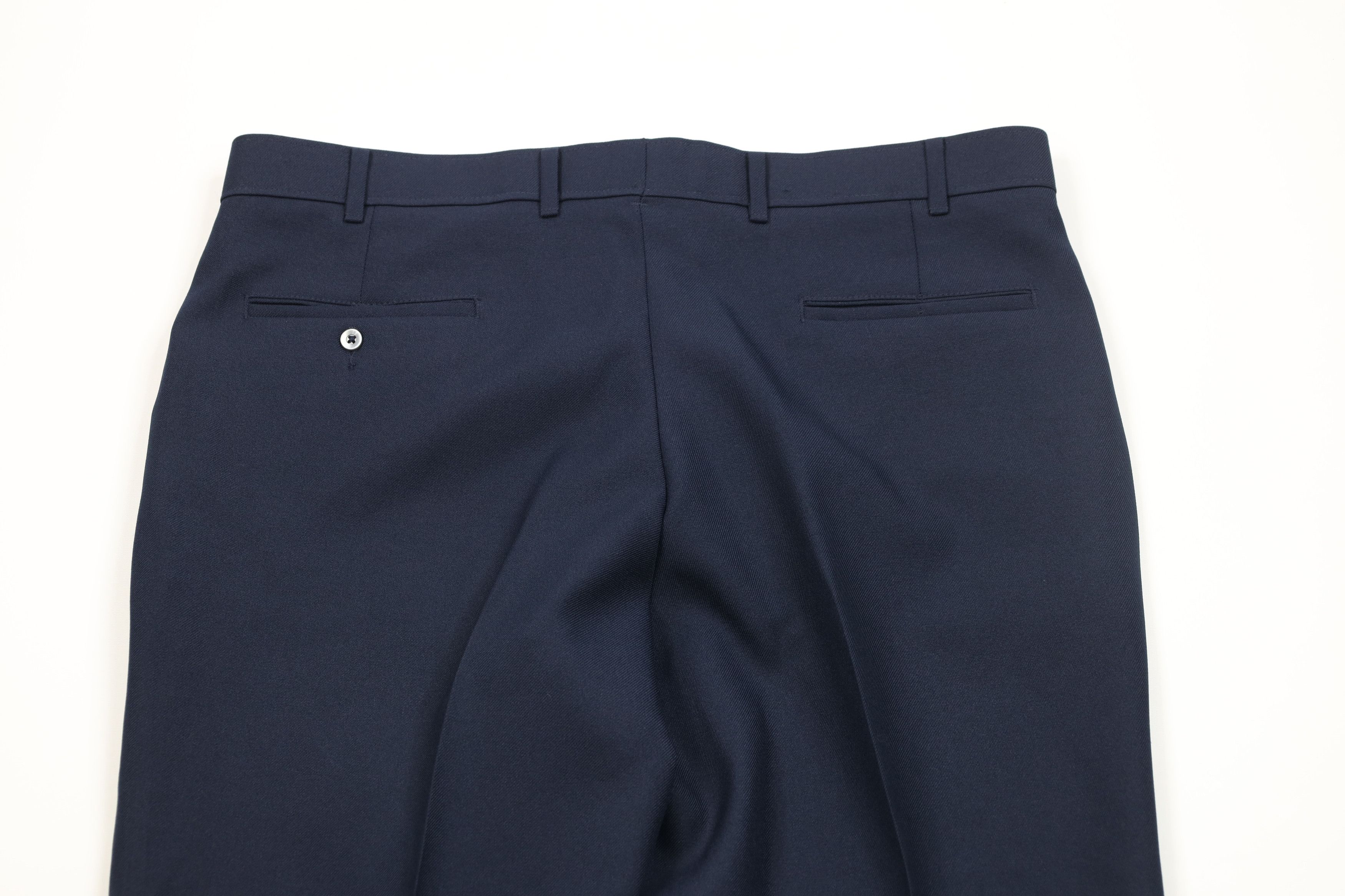 Levi's × Vintage Vintage 70s Levis Bell Bottoms Chino Pants Navy Blue USA Size US 36 / EU 52 - 10 Thumbnail