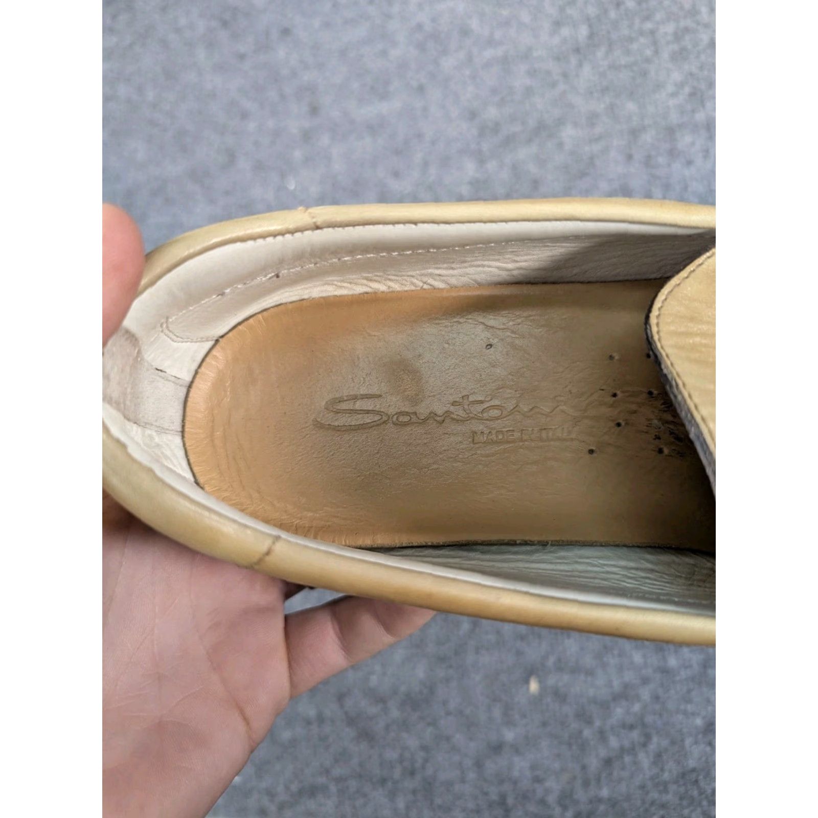 Santoni Santoni Brown Leather Mens Dress Penny Loafers 6.5 User: Santoni Brown Leather Mens Dress Penny Loafers 6.5 Size US 7 / EU 40 - 4 Thumbnail