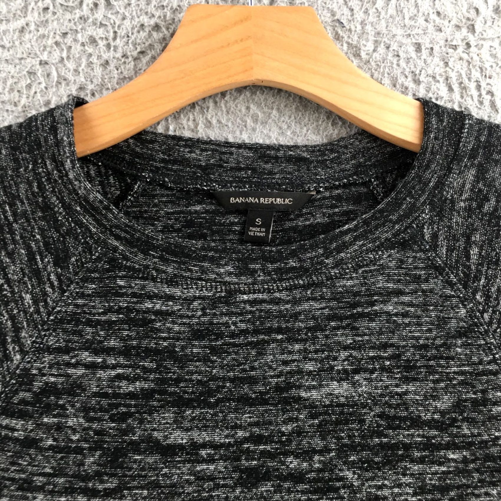 Banana Republic Banana Republic Dress Womens Small Black Crew Neck Long Sleeves Pullover Midi Size S / US 4 / IT 40 - 3 Thumbnail