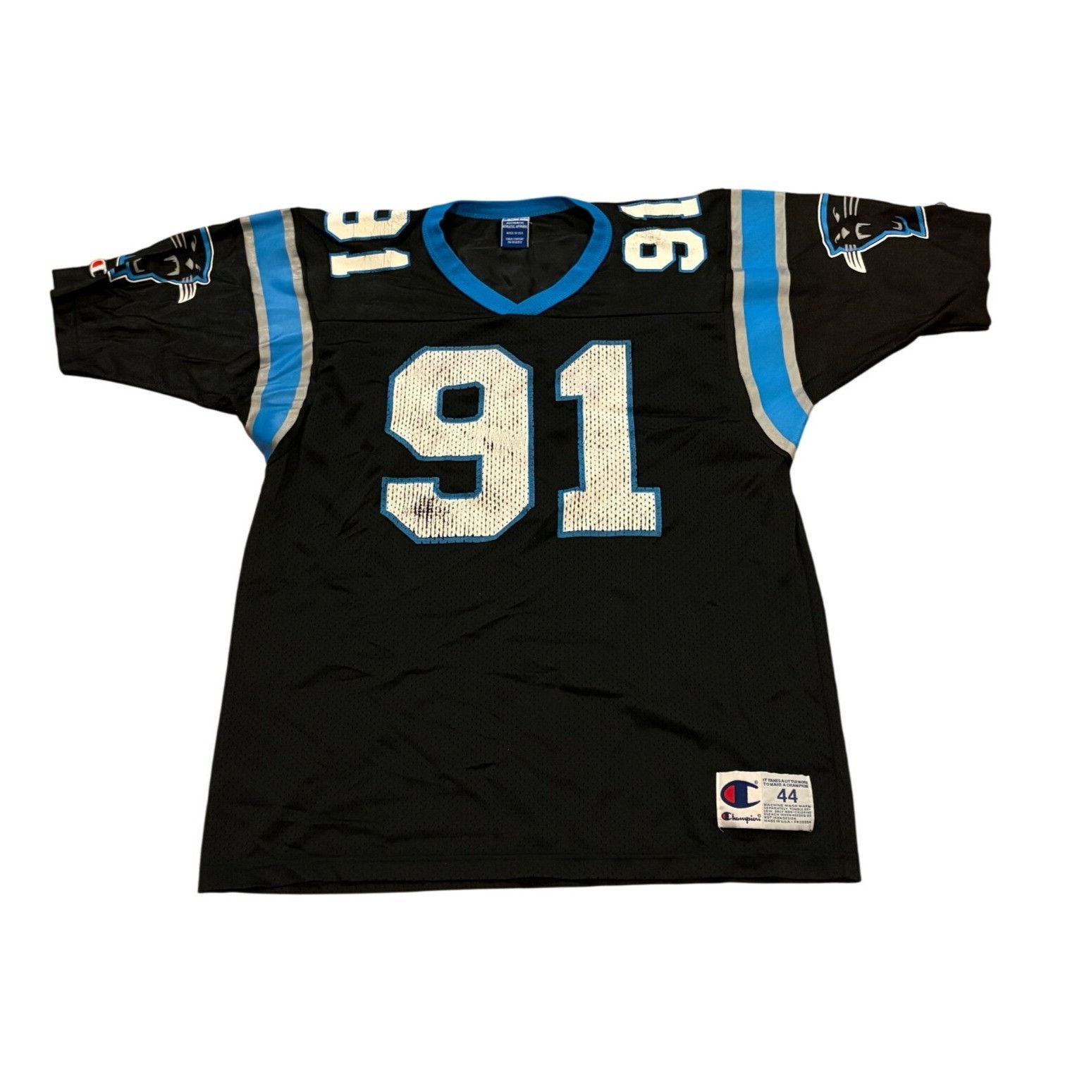 Champion Vintage 90's Champion Carolina Panthers Kevin Greene NFL Foo Size US L / EU 52-54 / 3 - 2 Thumbnail