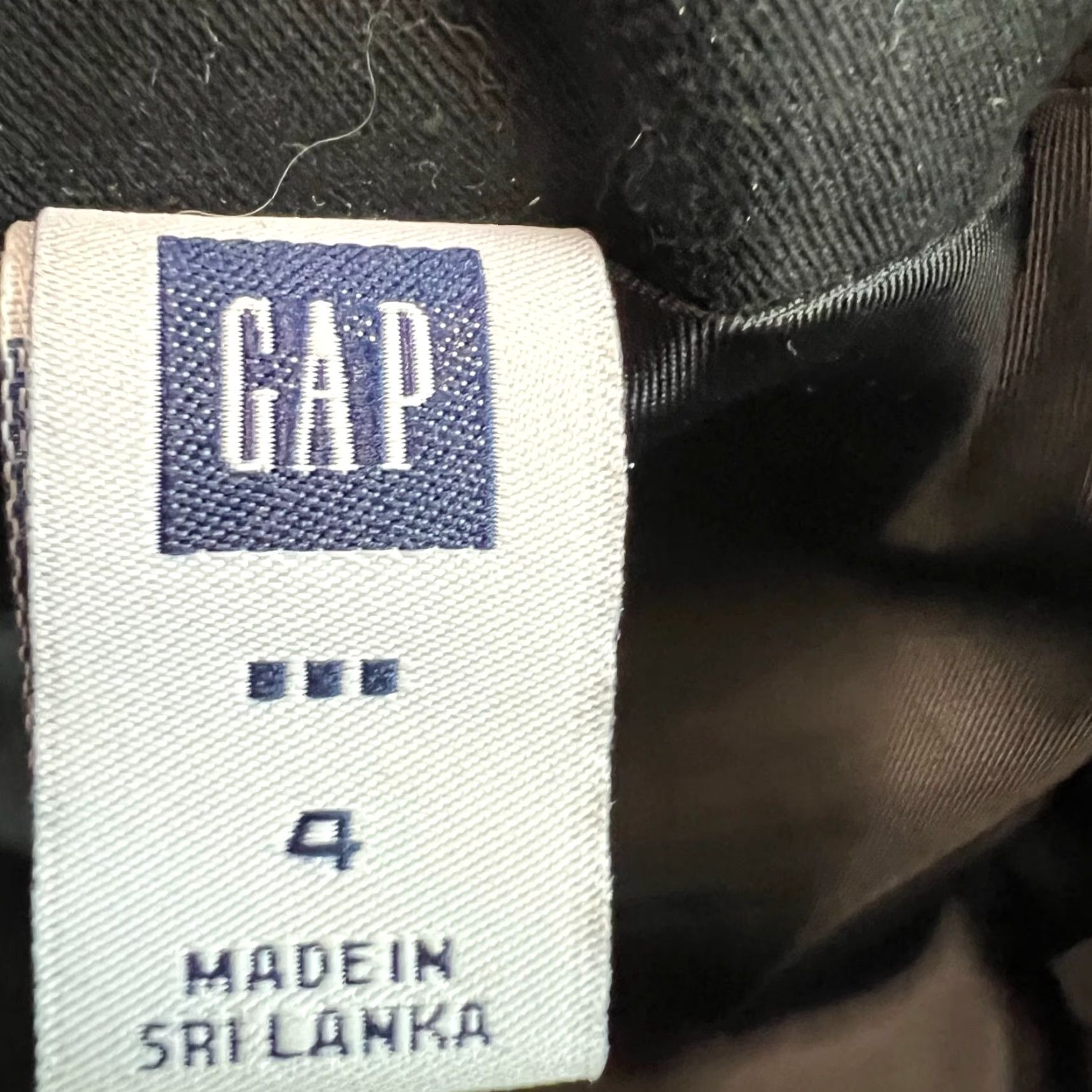 Gap Gap Skirt Wool Tweed Black White Grey Flare Knee Length Zip Front 4 Women Size 27" / US 4 / IT 40 - 5 Thumbnail