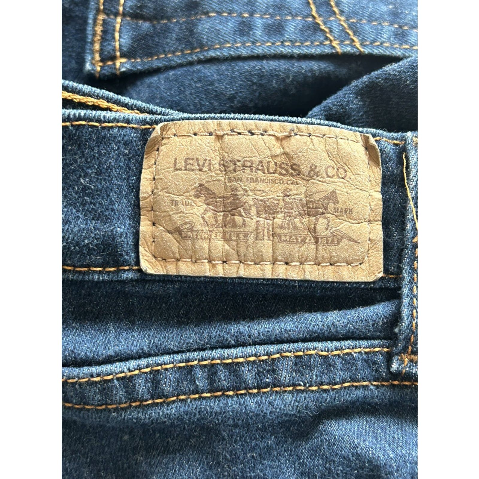 Levi's **Levi's Women's 515 Blue Bootcut Jeans Medium** User: **Women's Levi's 515 Blue Medium Bootcut Jeans** Size 38" / US 16 / IT 52 - 8 Thumbnail