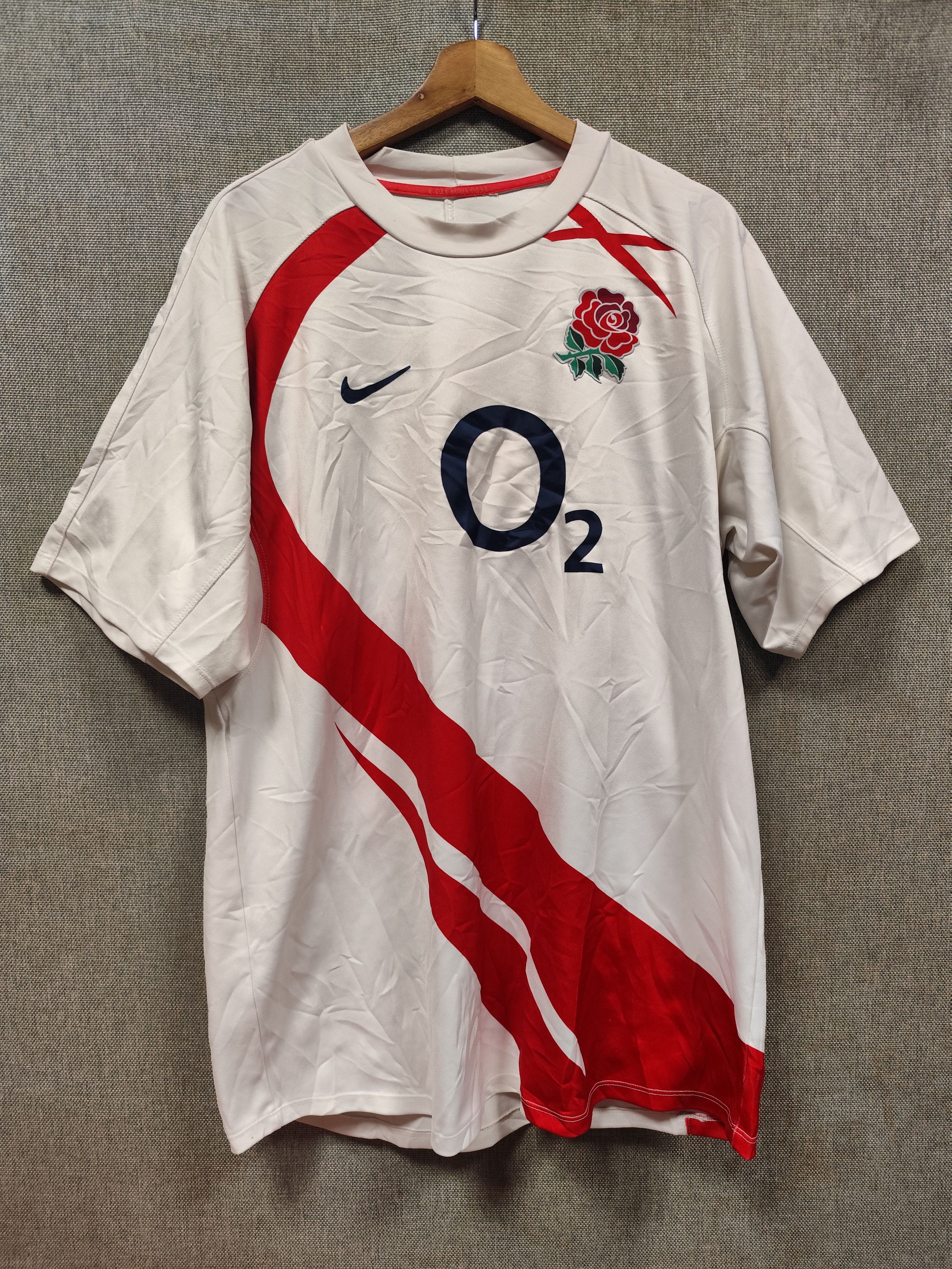 Nike × Vintage Vintage jersey nike rugby england Size US XL / EU 56 / 4 - 1 Thumbnail