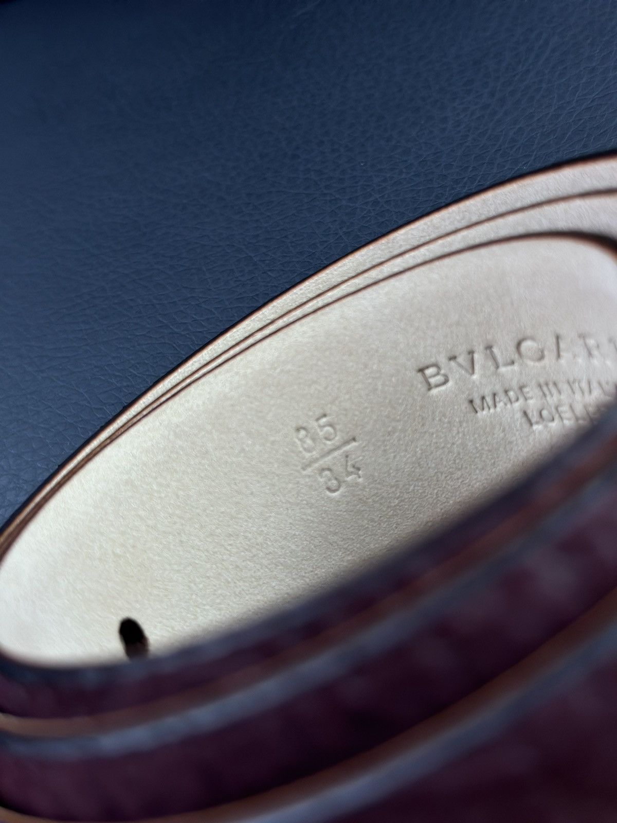 Bvlgari BVLGARI Leather Belts Italy Designer Luxury New Size ONE SIZE - 7 Thumbnail