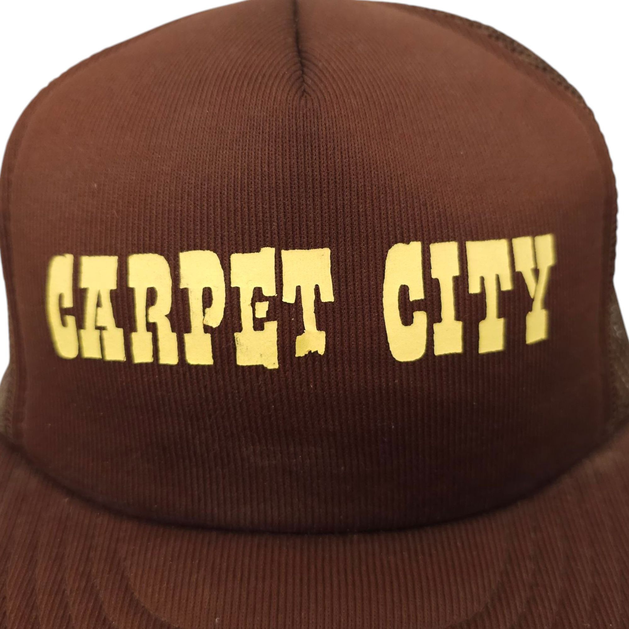 Other Carpet City Mesh Snapback Cap Vintage 90s Trucker Logo Hat Size ONE SIZE - 4 Thumbnail