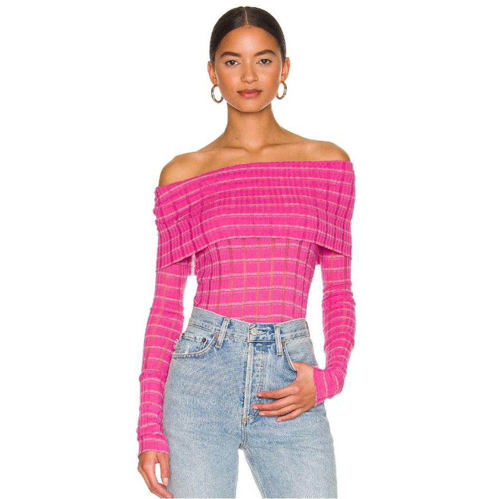 Free People NWT New $68 Free People Snowbunny Girlfriend Off the Should Size M / US 6-8 / IT 42-44 - 1 Thumbnail