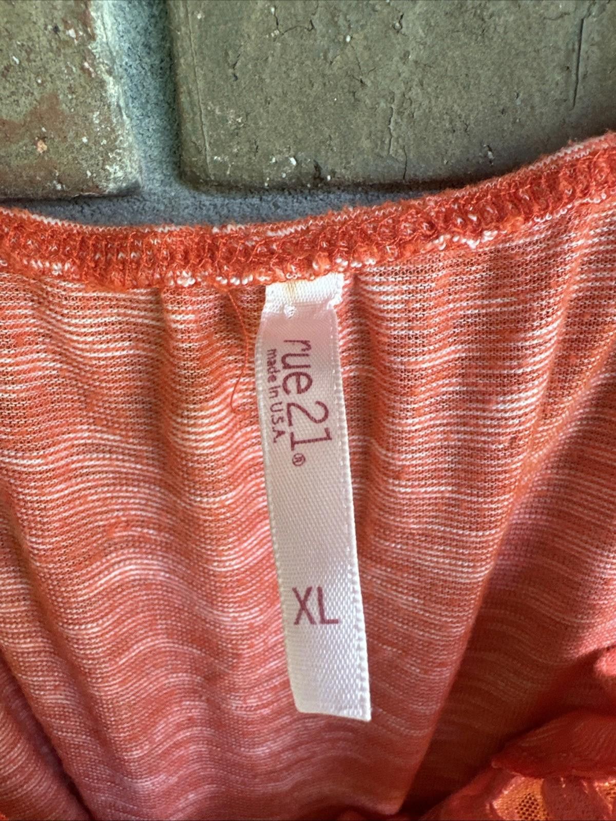 rue21 Women's Vintage Y2K Top Medium Rue 21 XL Size XL / US 12-14 / IT 48-50 - 7 Thumbnail