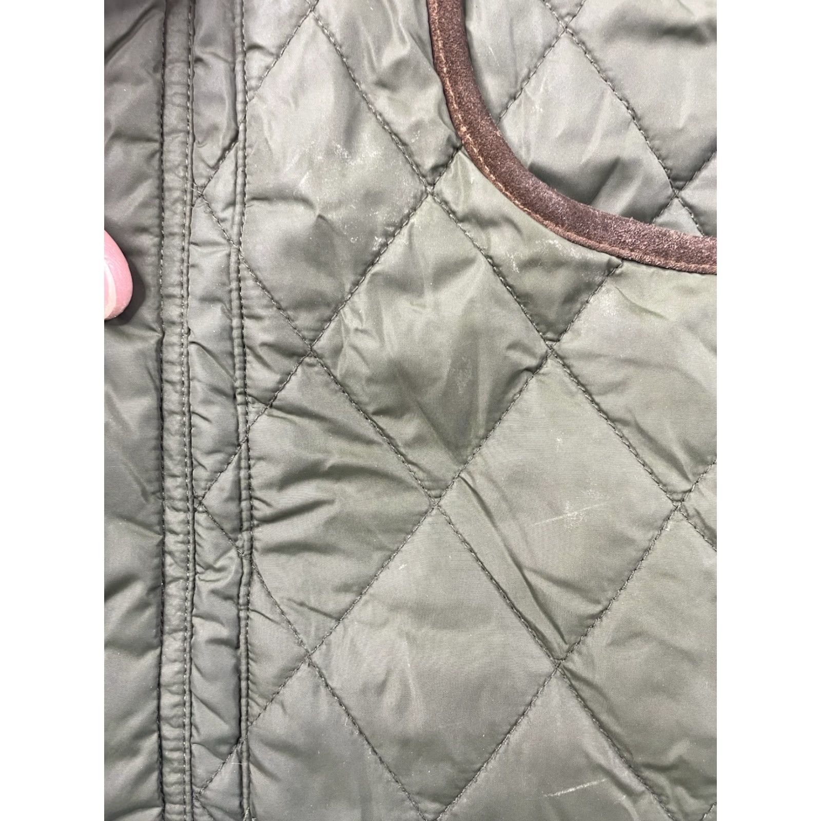 Polo Ralph Lauren Polo Ralph Lauren Womens Green Equestrian Barn Quilt Jacket Hunting Size S Hip Nylon Polyester Quilt Jacket Womens Mens? Size S / US 4 / IT 40 - 6 Thumbnail