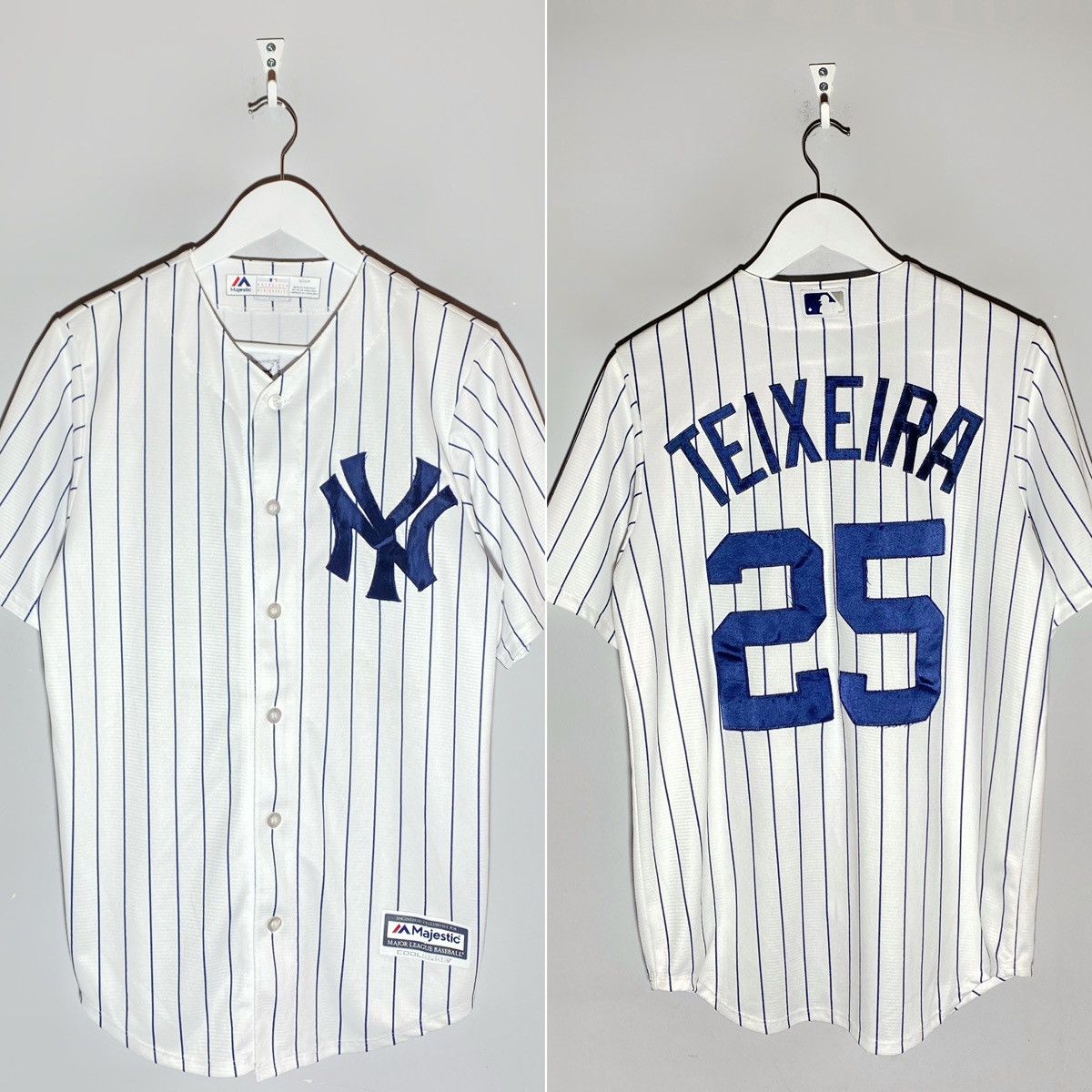 Majestic New York Yankees MLB Baseball Jersey Majestic Mark Teixeira Size US S / EU 44-46 / 1 - 1 Thumbnail