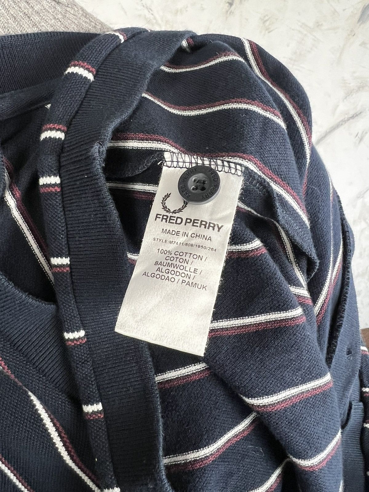 Fred Perry Vintage Fred Perry Cardigan Size M Size US M / EU 48-50 / 2 - 6 Thumbnail