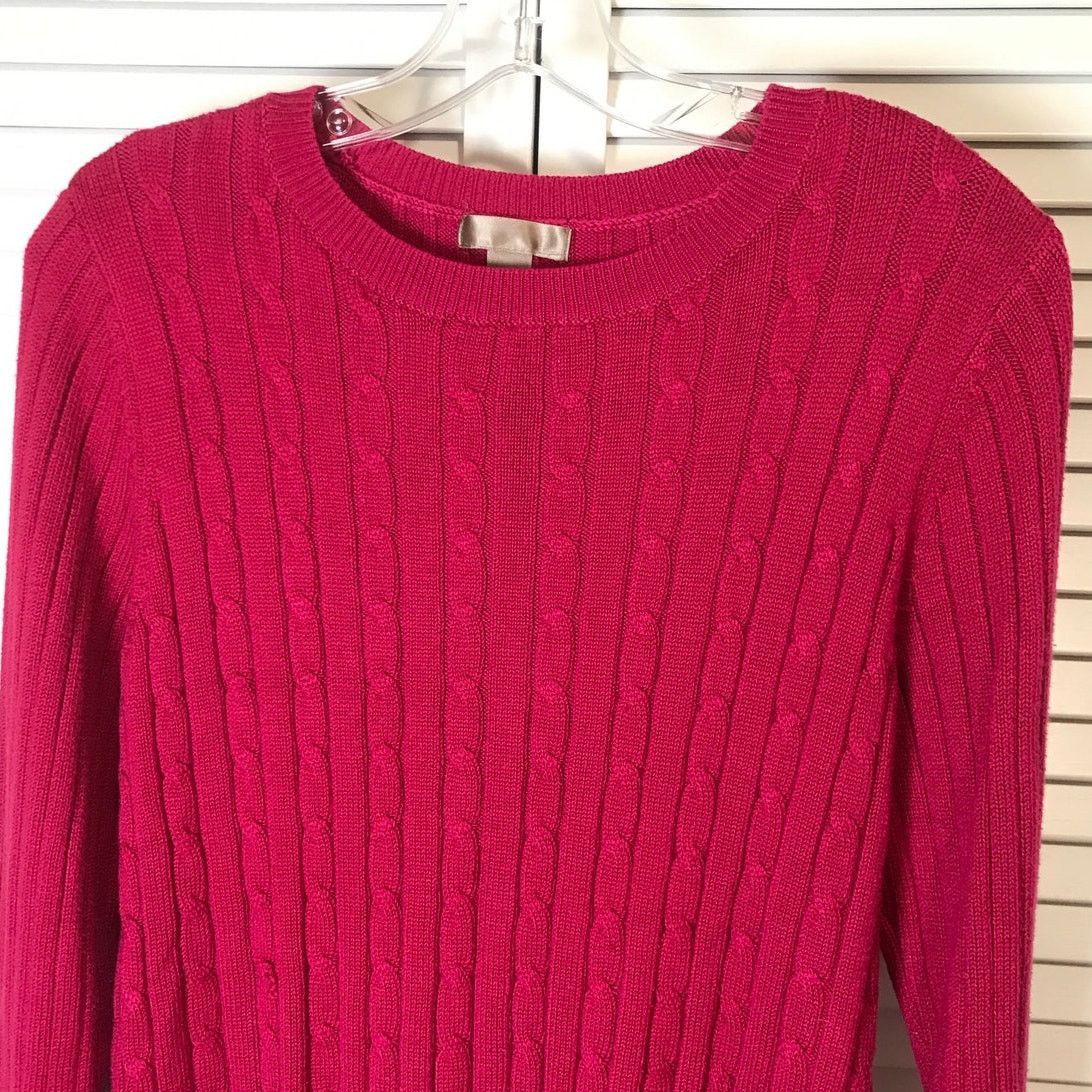 Other White Stag Fuchsia Crew Neck Long-Sleeve Sweater L Size L / US 10 / IT 46 - 6 Thumbnail