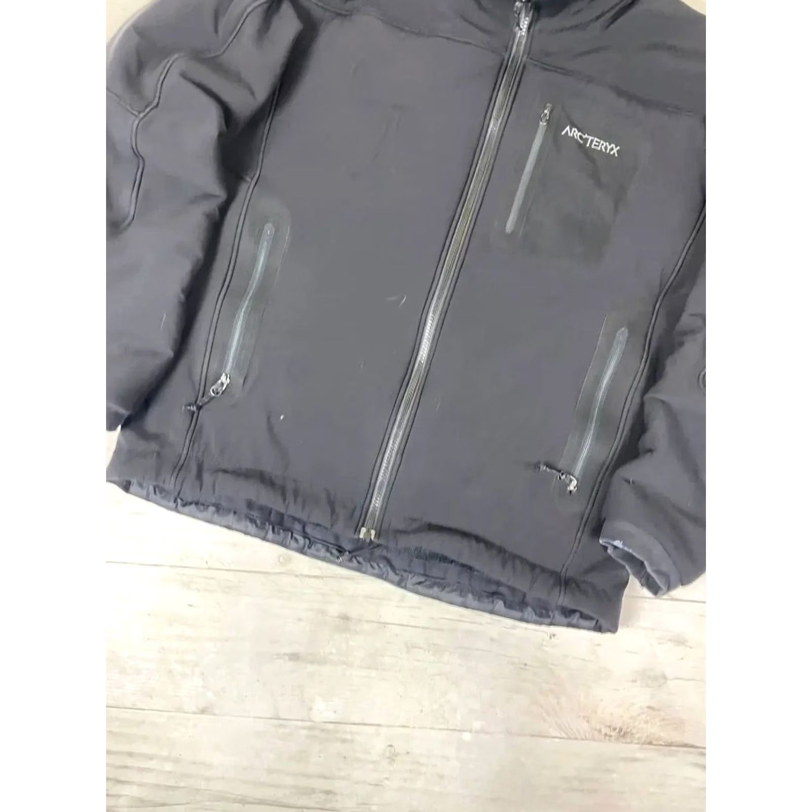 Arc'teryx VINTAGE Arc’teryx Easyrider Soft Shell Jacket Outdoor 90s Black L Men Size US L / EU 52-54 / 3 - 3 Thumbnail