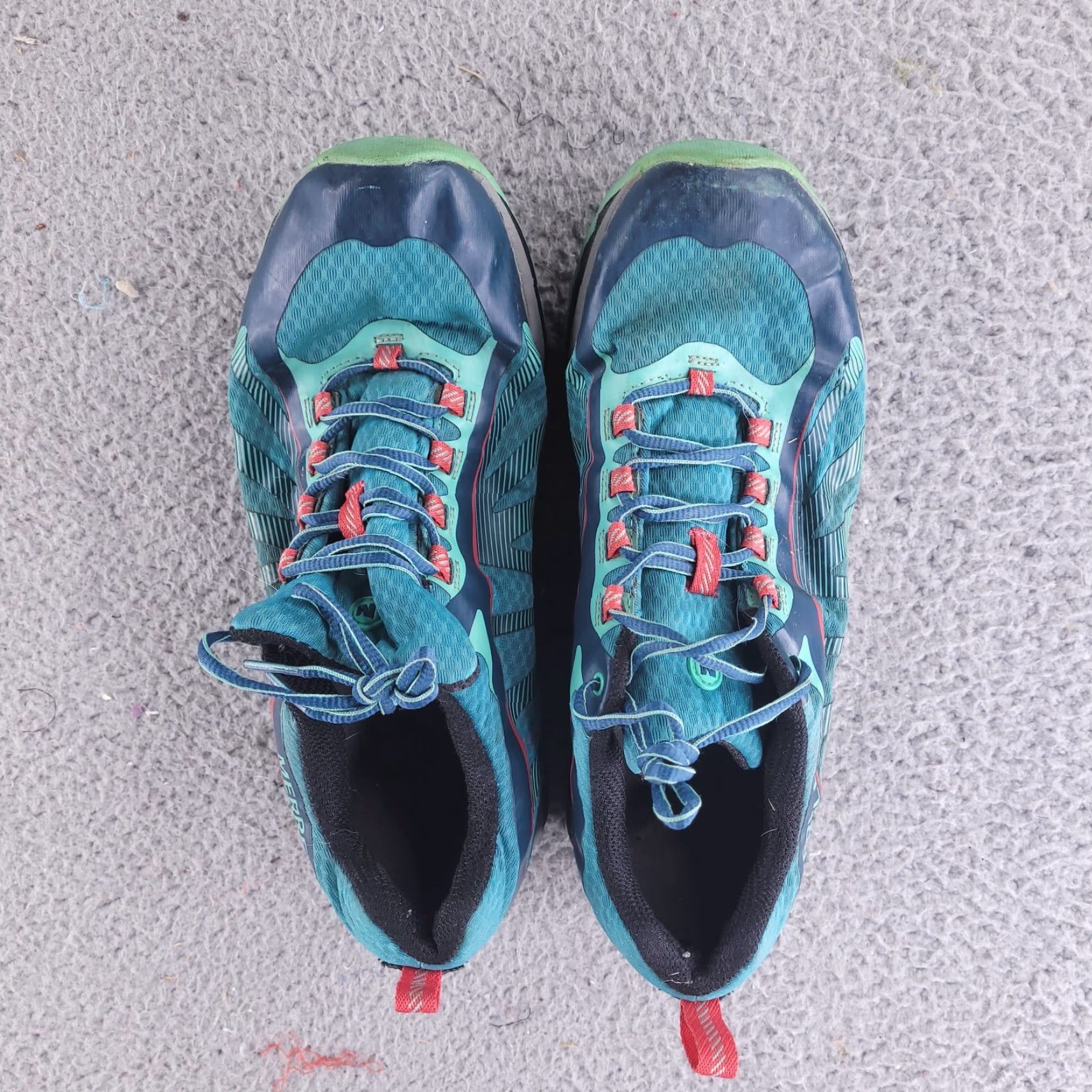 Merrell Merrell Siren Edge 3 Vibram Blue Athletic Trail Sneaker Women's Size US 8 J35514 Low Top Shoes Size US 10 / IT 40 - 4 Thumbnail