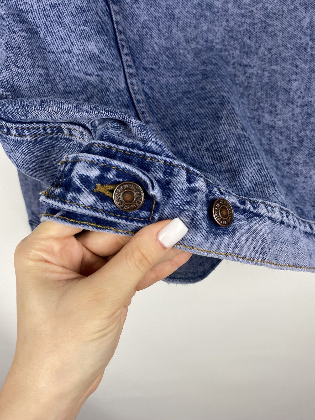 VTG Levi’s Type 3 men’s denim trucker jacket size ~ M
