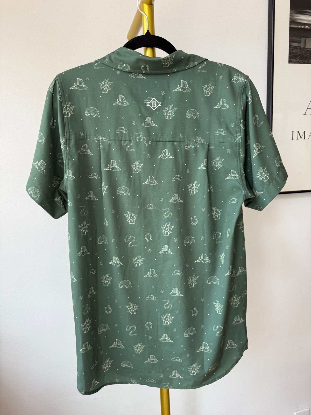 Other Burlebo Men’s Performance Polo Shirt Men's Armadillo & Snake Size US S / EU 44-46 / 1 - 2 Thumbnail