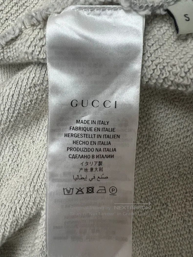 Gucci Gucci Bow Letter Logo Grey Zippered Coat Size S / US 4 / IT 40 - 6 Thumbnail