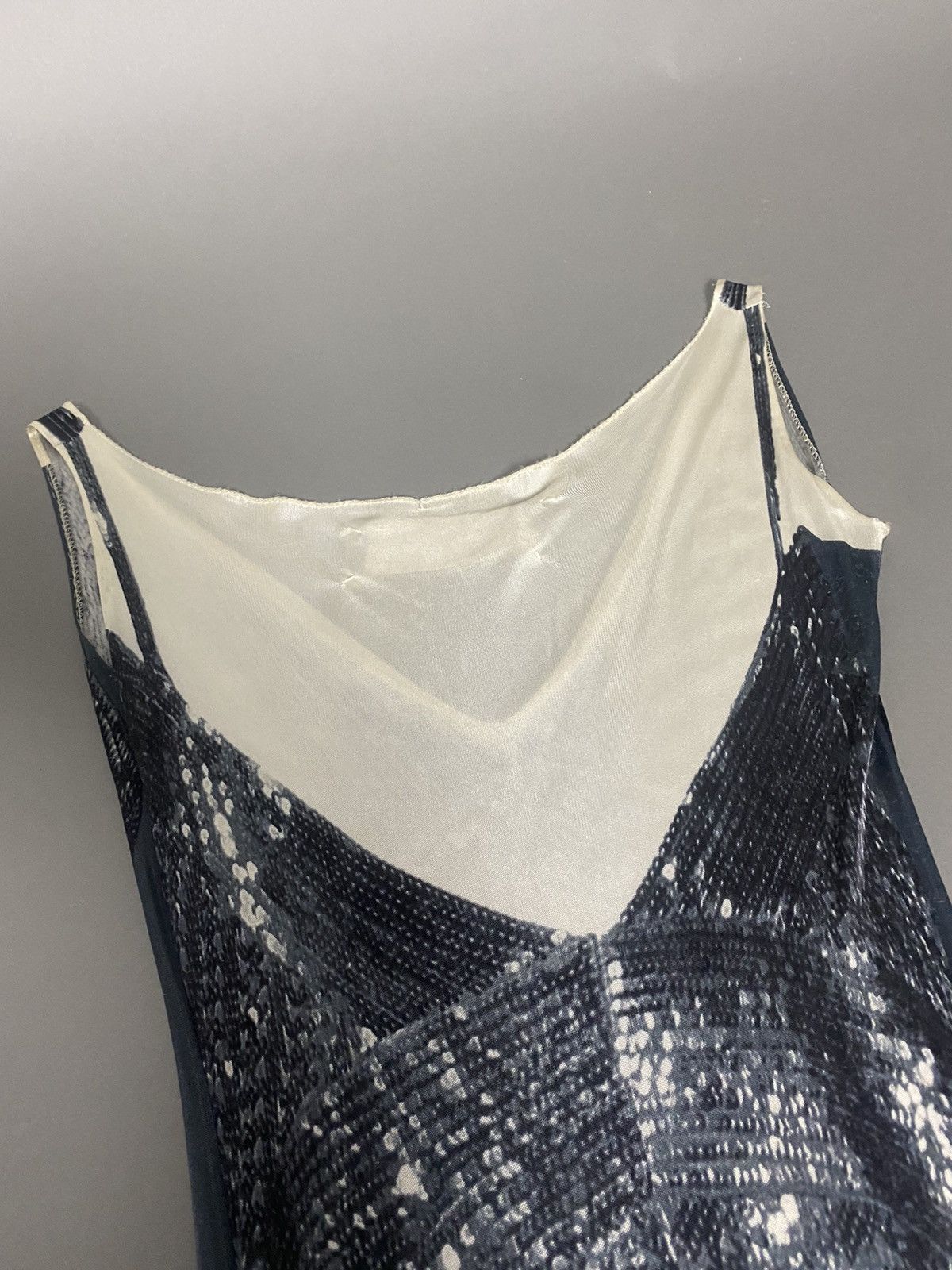 Margiela SS96 trompe loeil sequin dresse