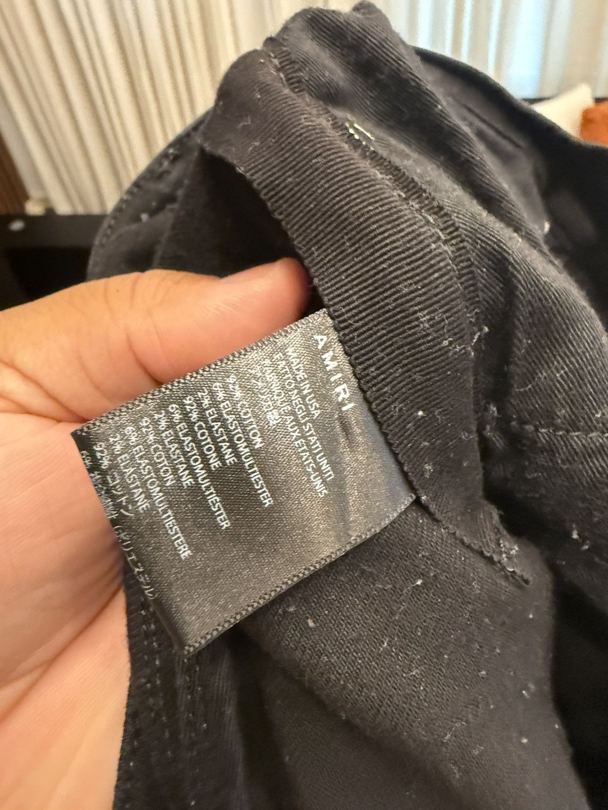 Amiri Amiri Mx1 Crystal Track Jeans VVS Size 38 Size US 38 / EU 54 - 11 Thumbnail